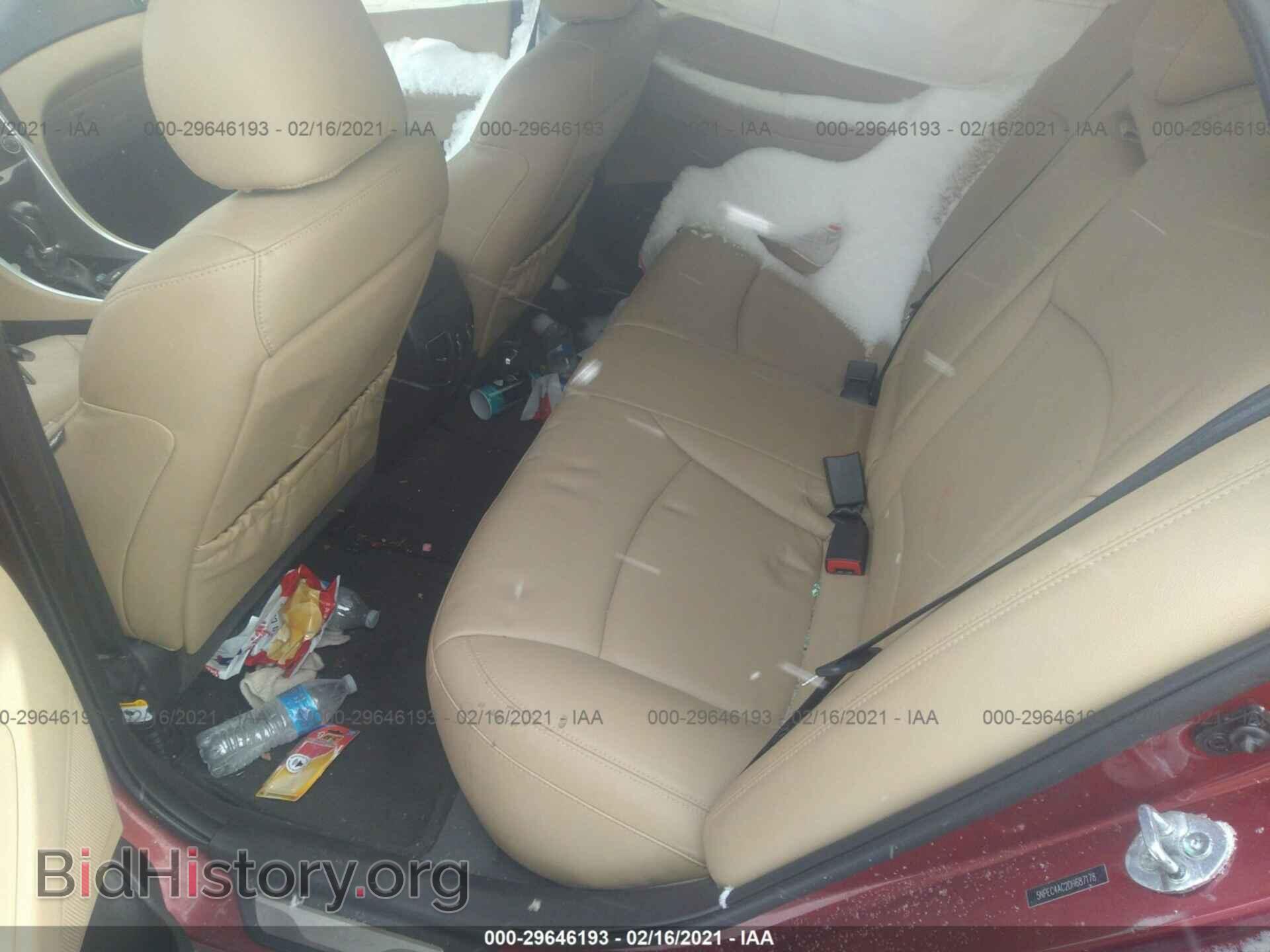 2013 HYUNDAI SONATA - VIN: 5NPEC4AC2DH687178 - Фото 8