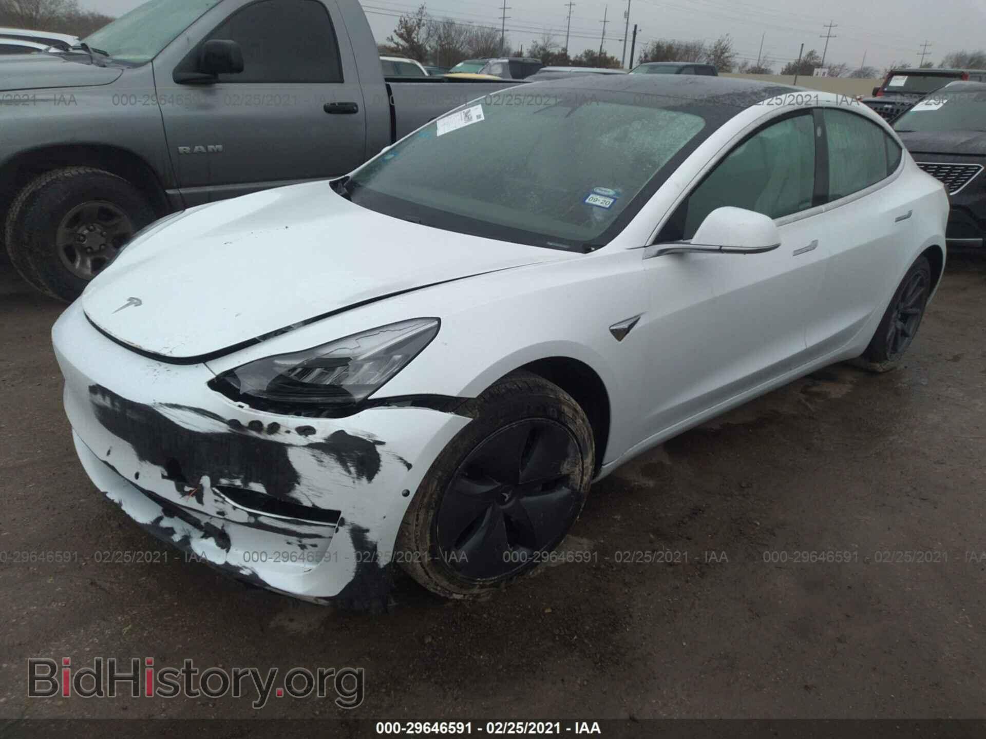 2019 TESLA MODEL 3 - VIN: 5YJ3E1EA0KF483287 - Фото 2