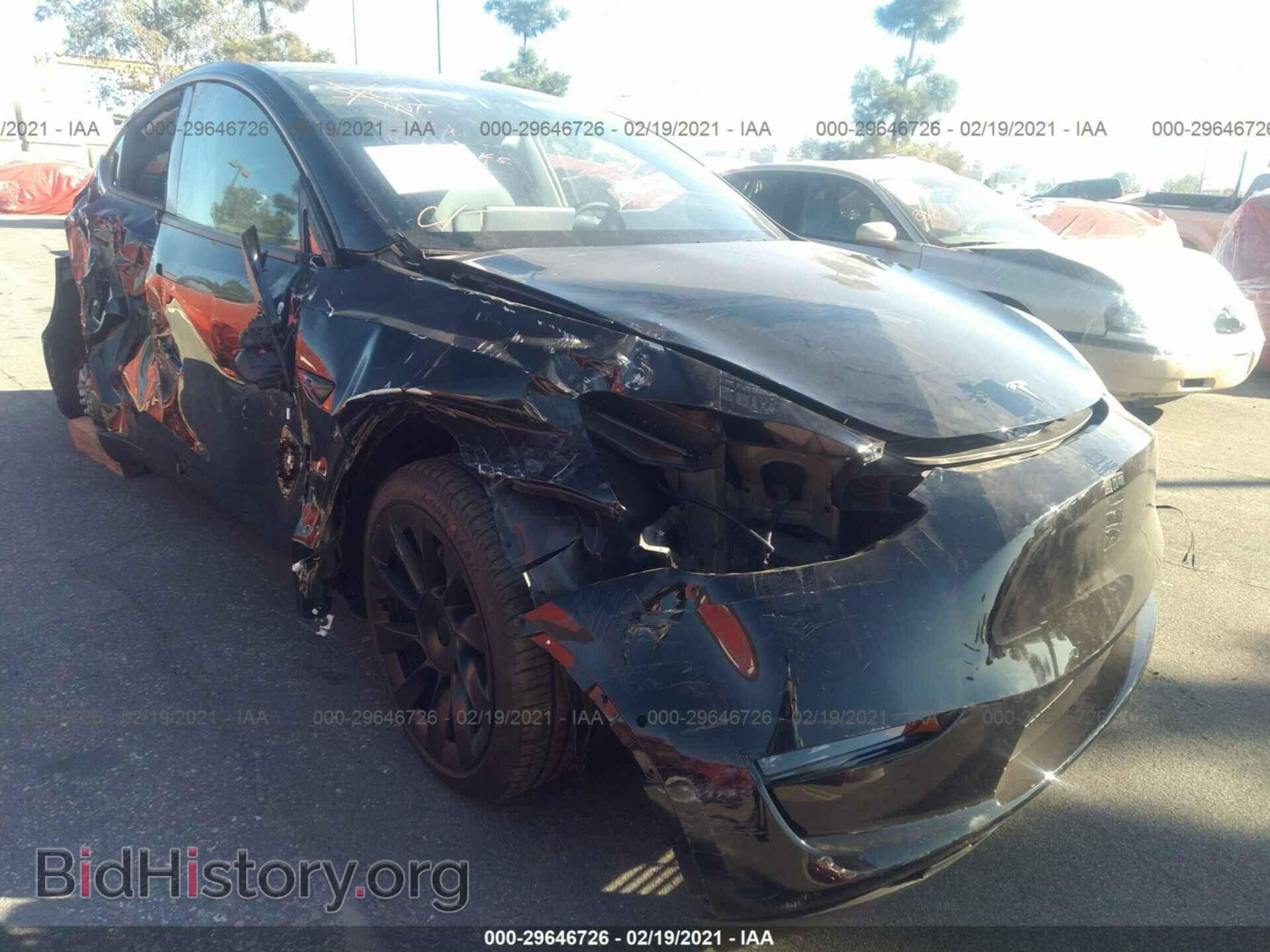 Фотография 5YJYGDEE1MF080720 - TESLA MODEL Y 2021