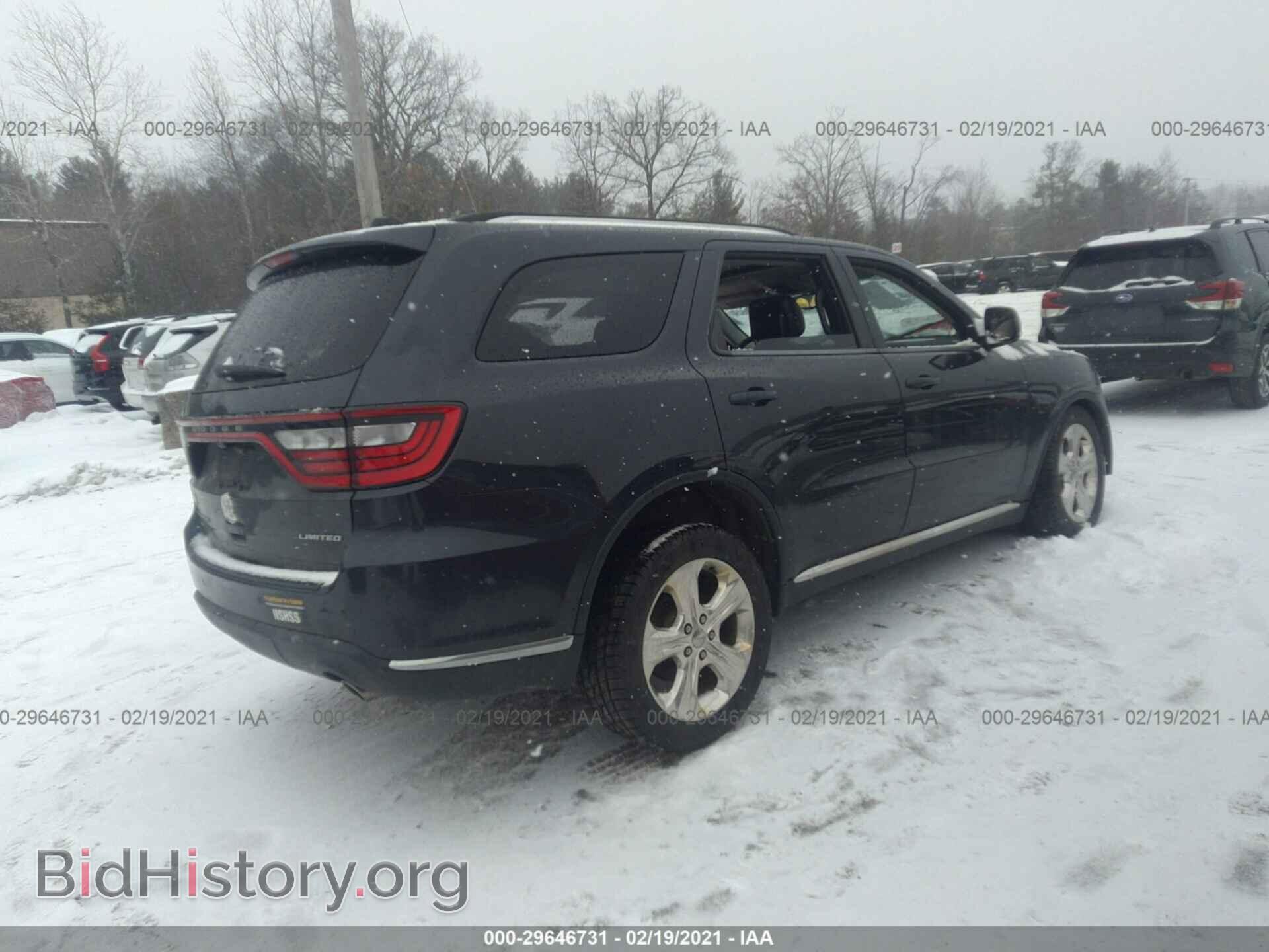 2014 DODGE DURANGO - VIN: 1C4RDJDG8EC973514 - Фото 4