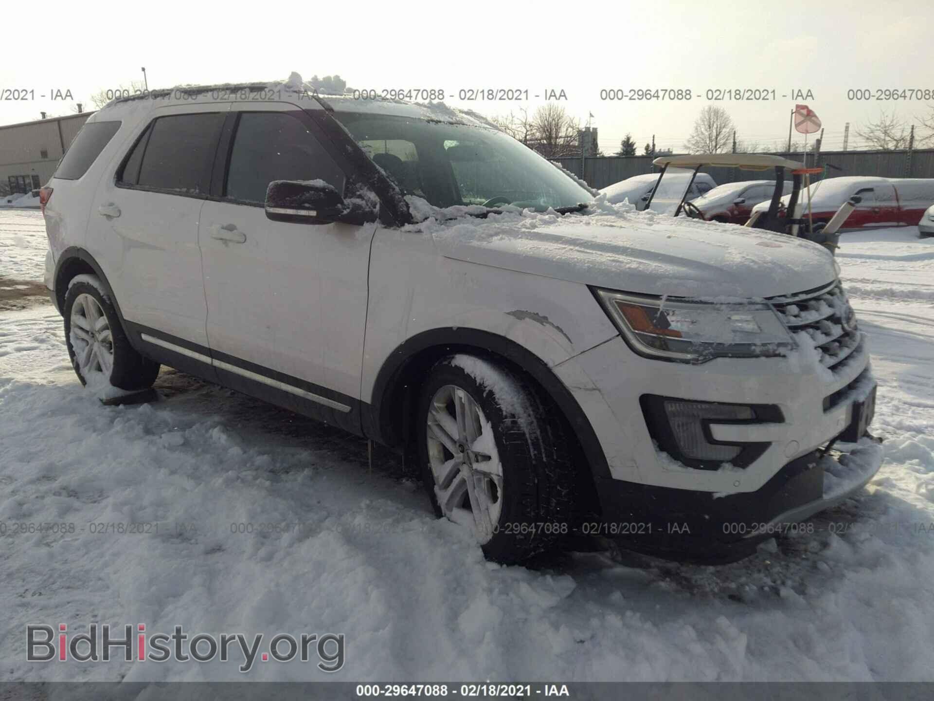 Фотография 1FM5K8D89HGD36873 - FORD EXPLORER 2017