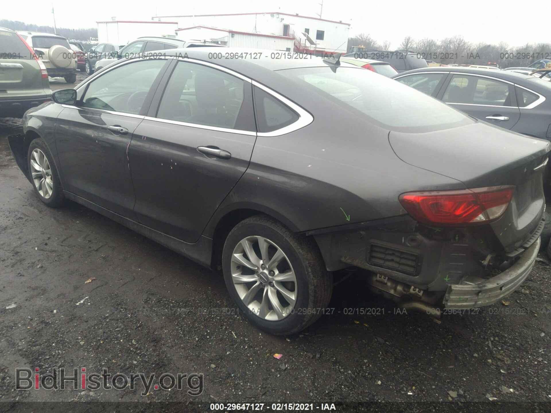 2015 CHRYSLER 200 - VIN: 1C3CCCCG6FN509962 - Фото 3