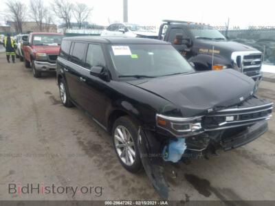 2018 Ford FLEX Limited, черный — VIN 2FMHK6D87JBA13596, IAAI