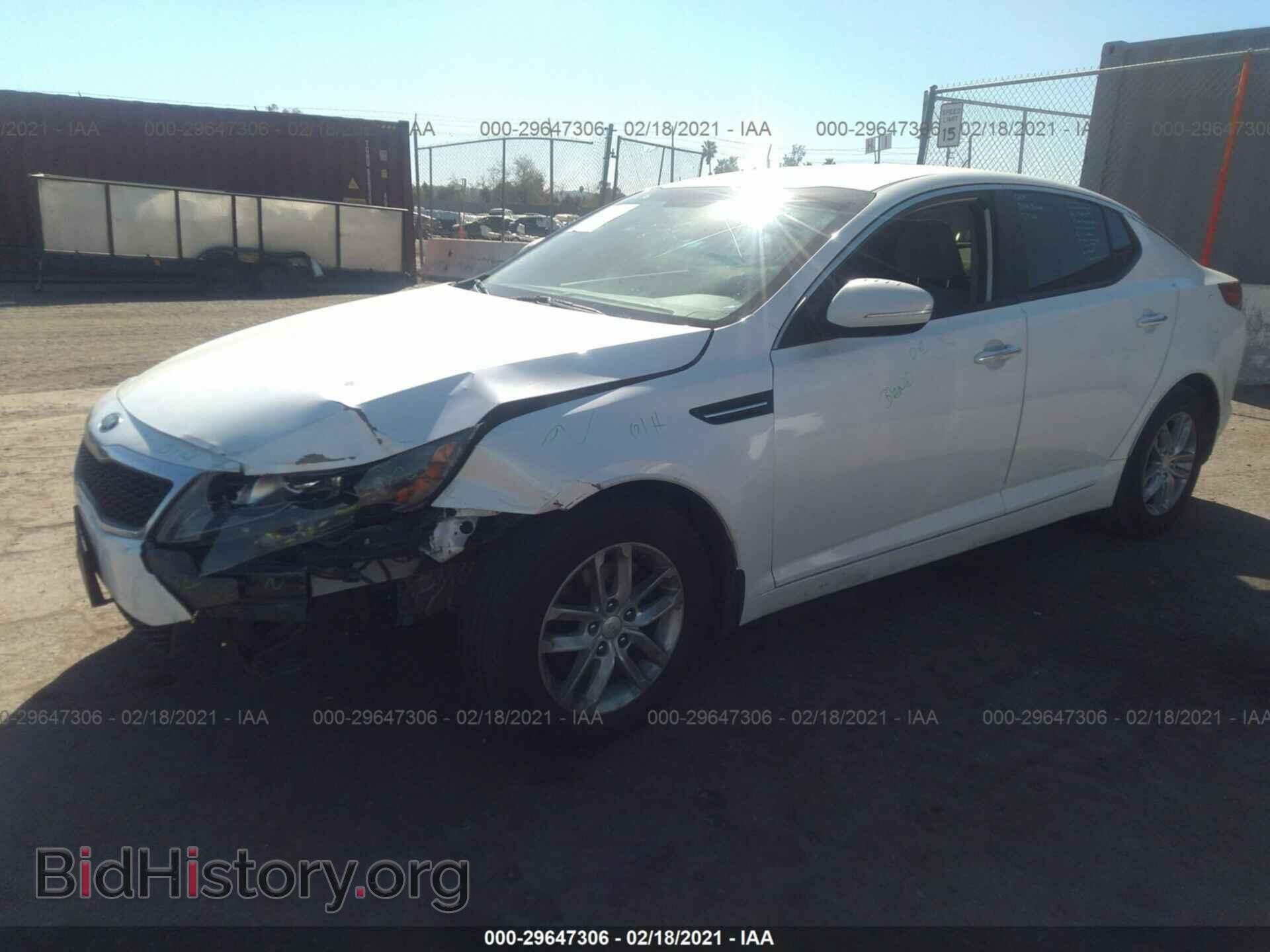2013 KIA OPTIMA - VIN: KNAGM4A76D5375208 - Photo 2