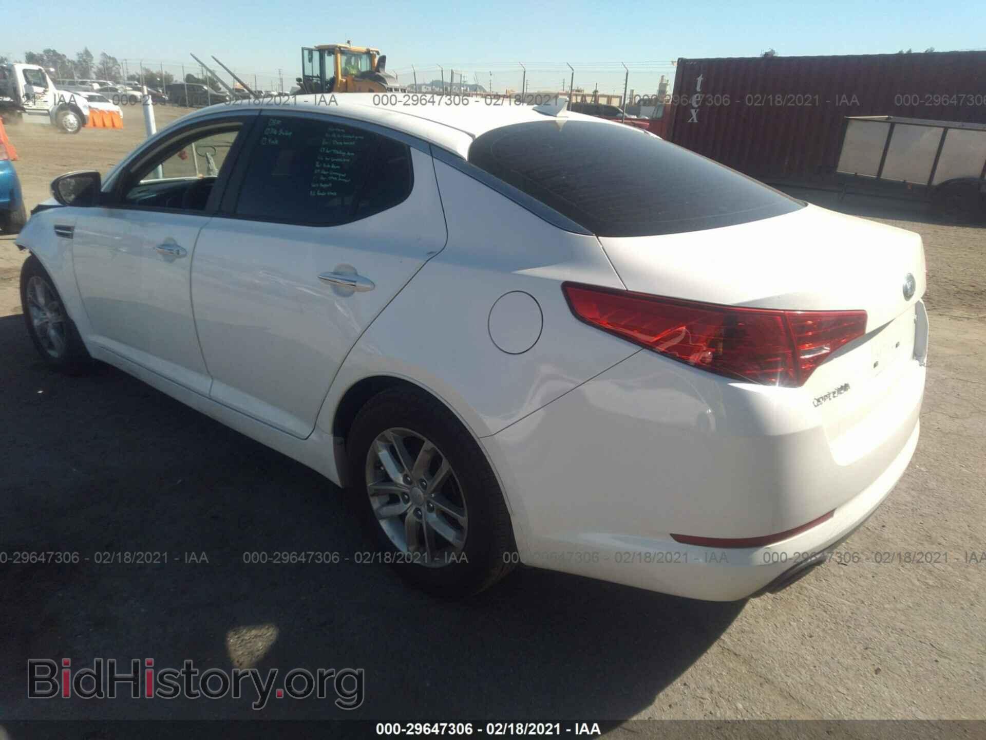 2013 KIA OPTIMA - VIN: KNAGM4A76D5375208 - Photo 3