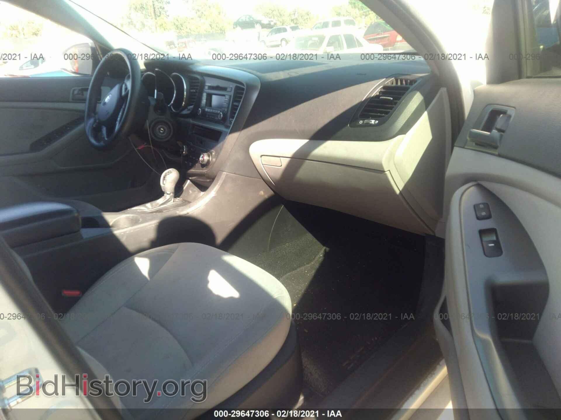 2013 KIA OPTIMA - VIN: KNAGM4A76D5375208 - Photo 5