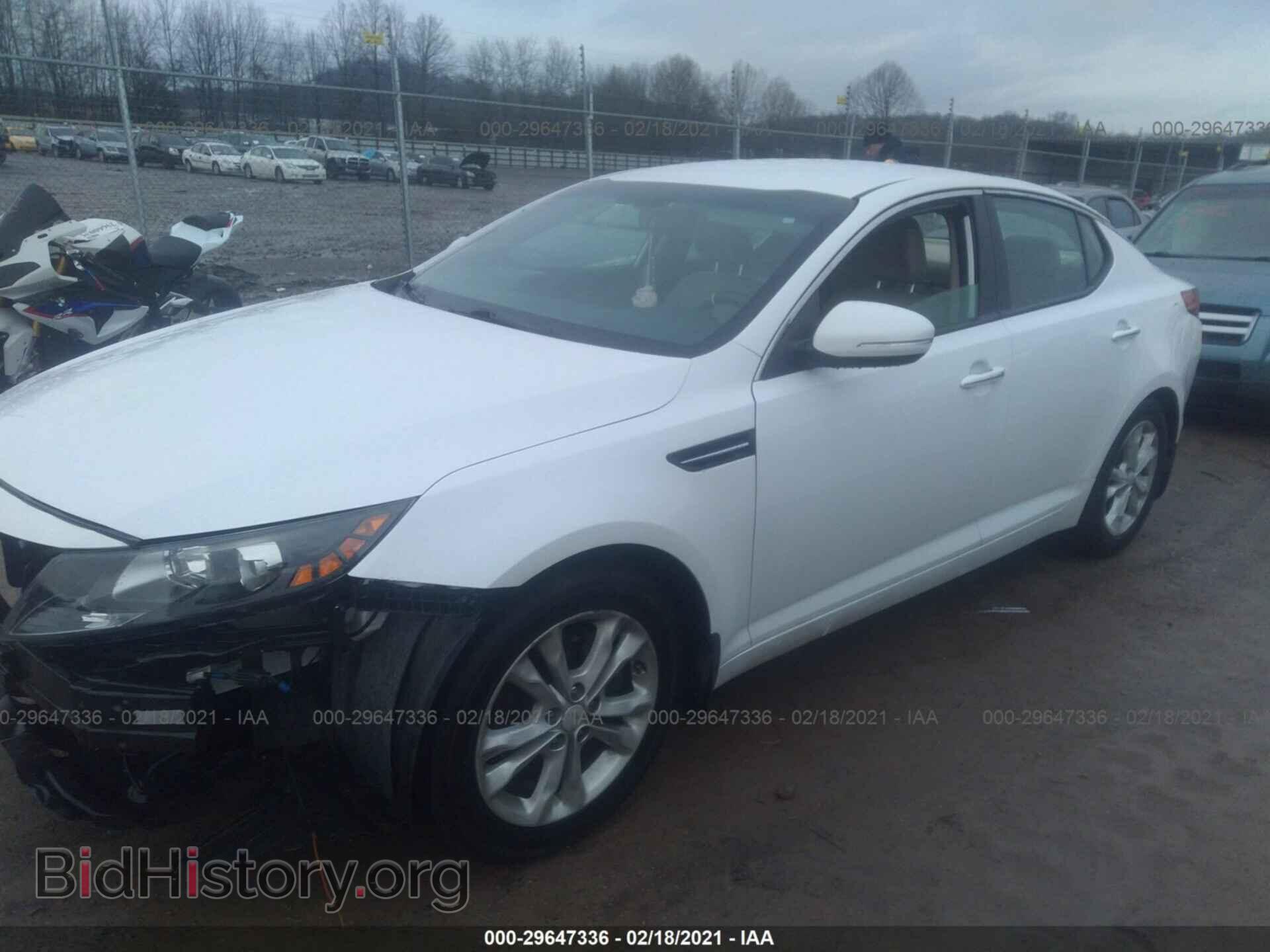 2013 KIA OPTIMA - VIN: 5XXGN4A78DG108101 - Фото 2