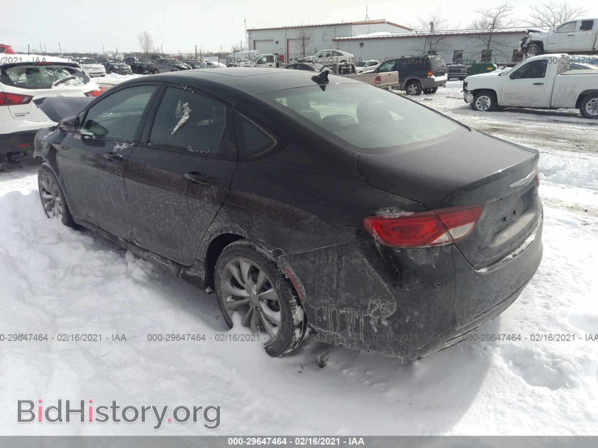 2015 CHRYSLER 200 - VIN: 1C3CCCBG5FN727103 - Фото 3