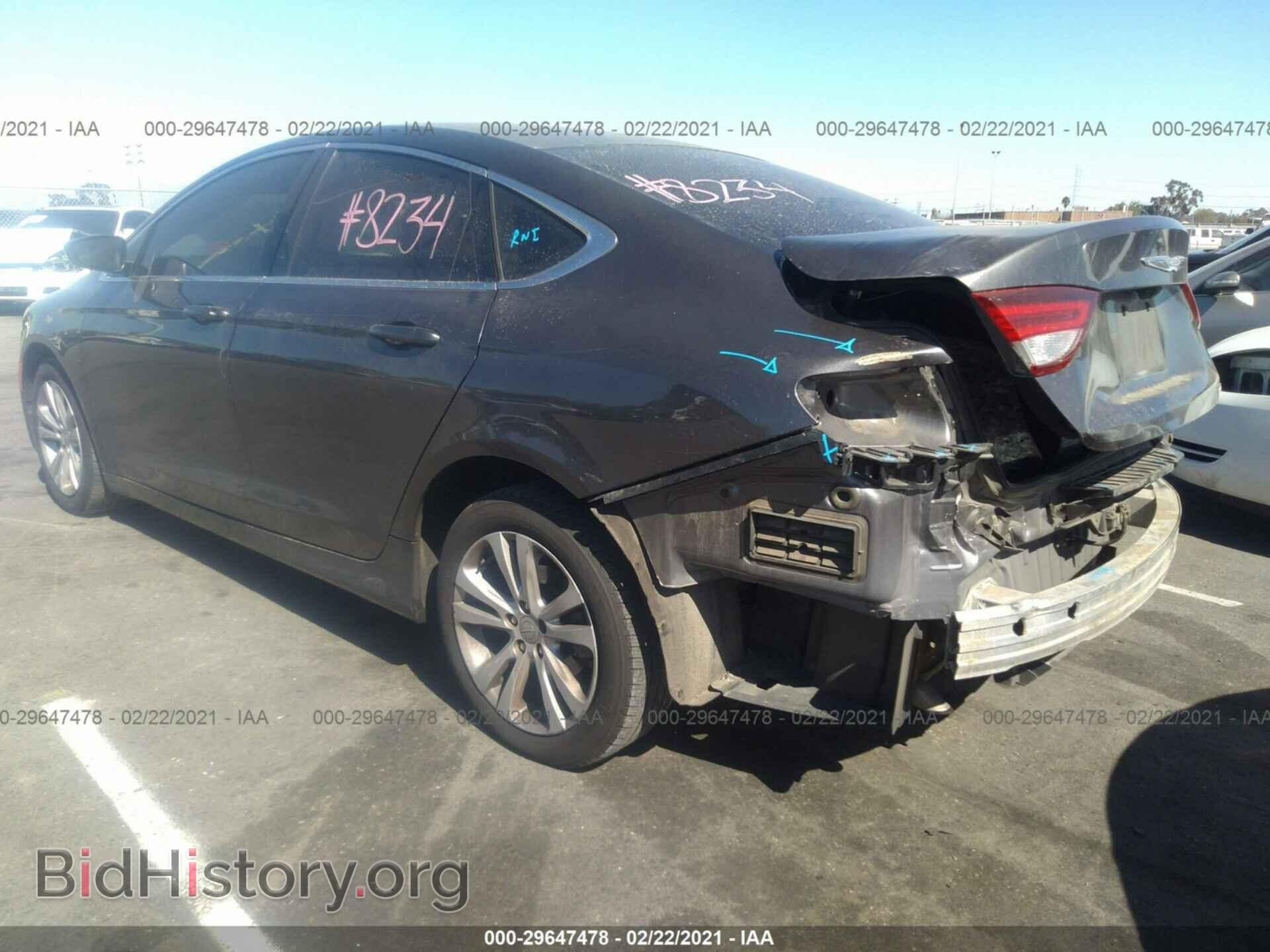 2016 CHRYSLER 200 - VIN: 1C3CCCAB8GN158951 - Фото 3