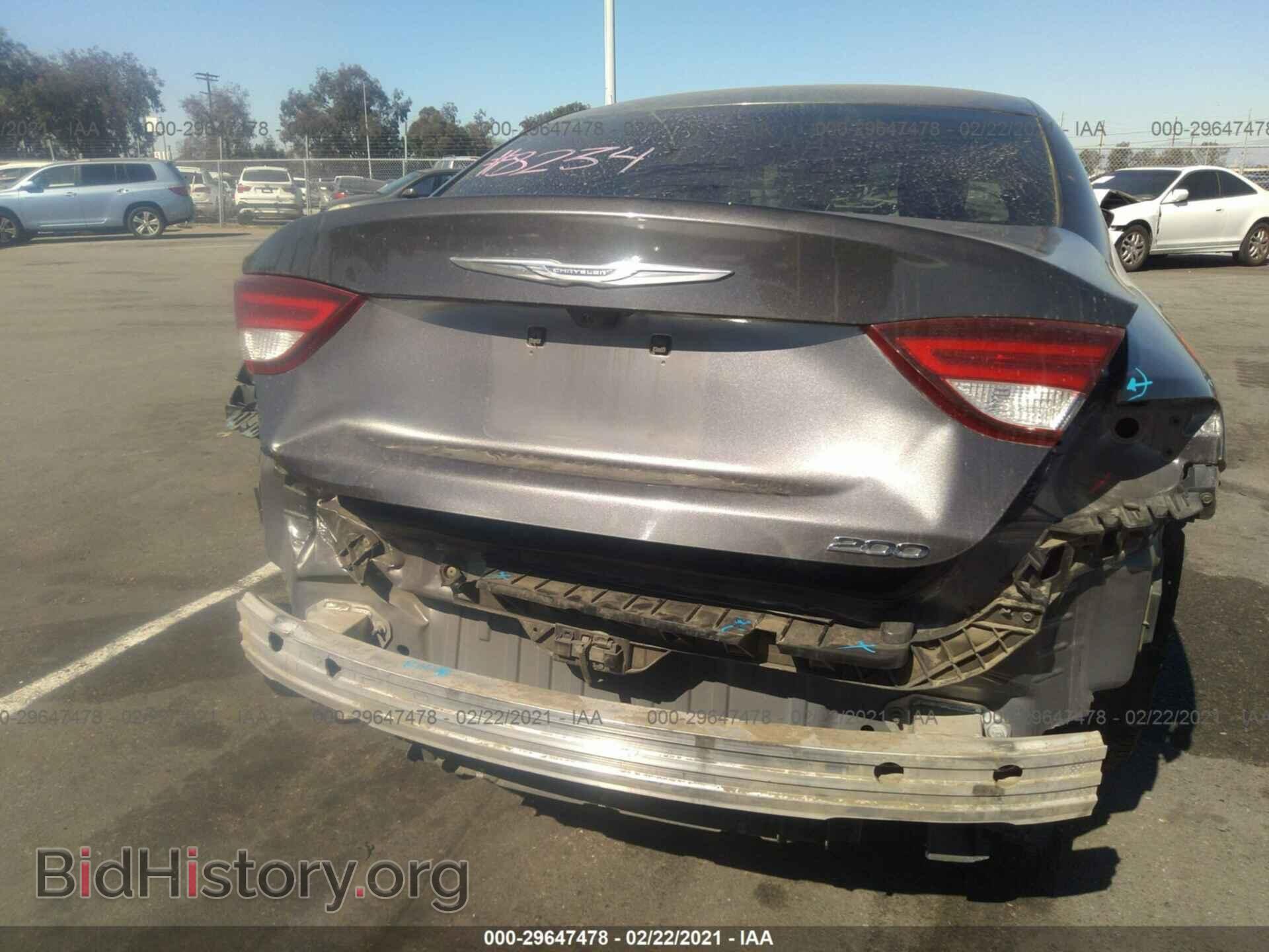 2016 CHRYSLER 200 - VIN: 1C3CCCAB8GN158951 - Фото 6