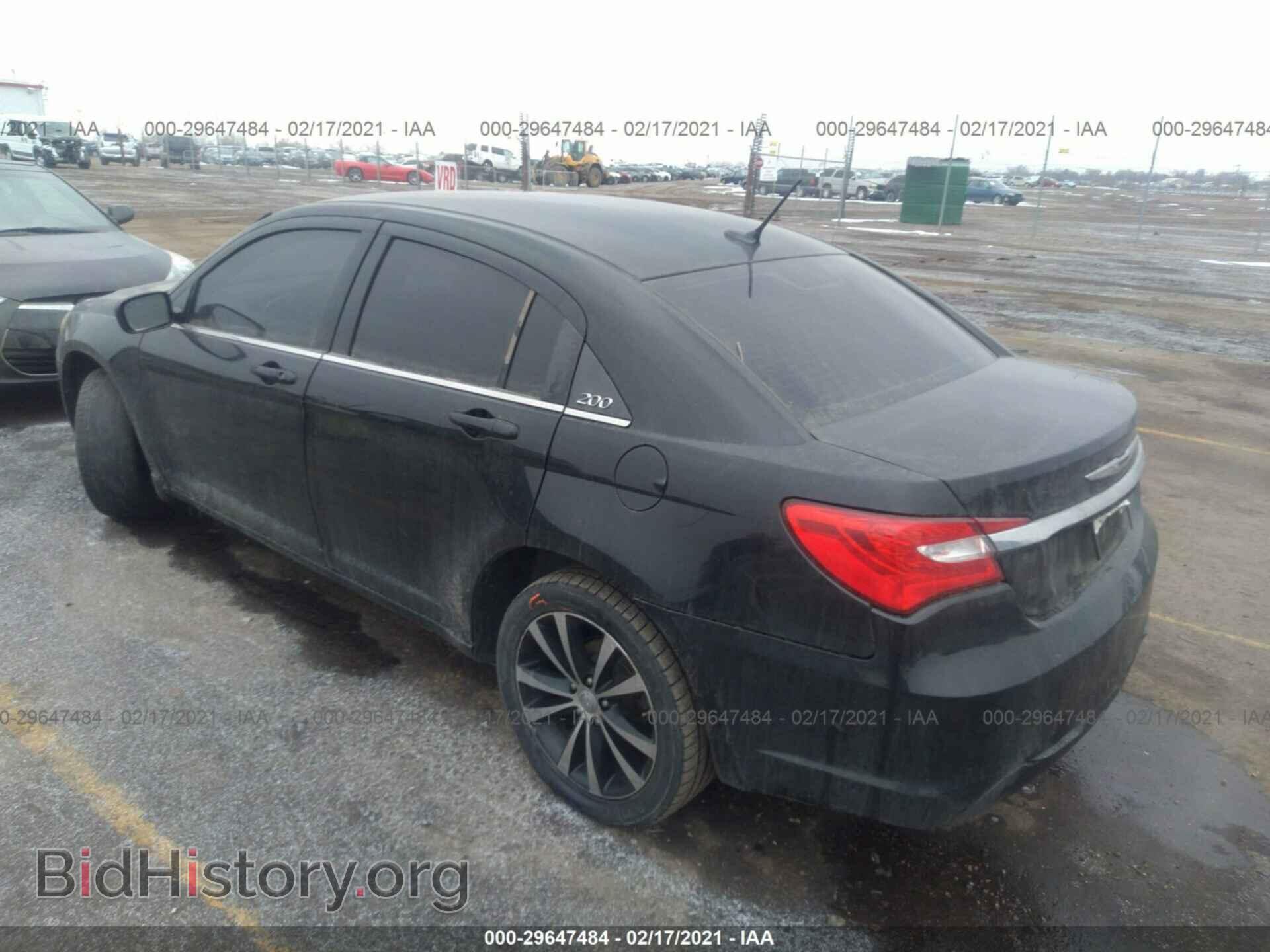 2012 CHRYSLER 200 - VIN: 1C3CCBHG8CN257453 - Фото 3