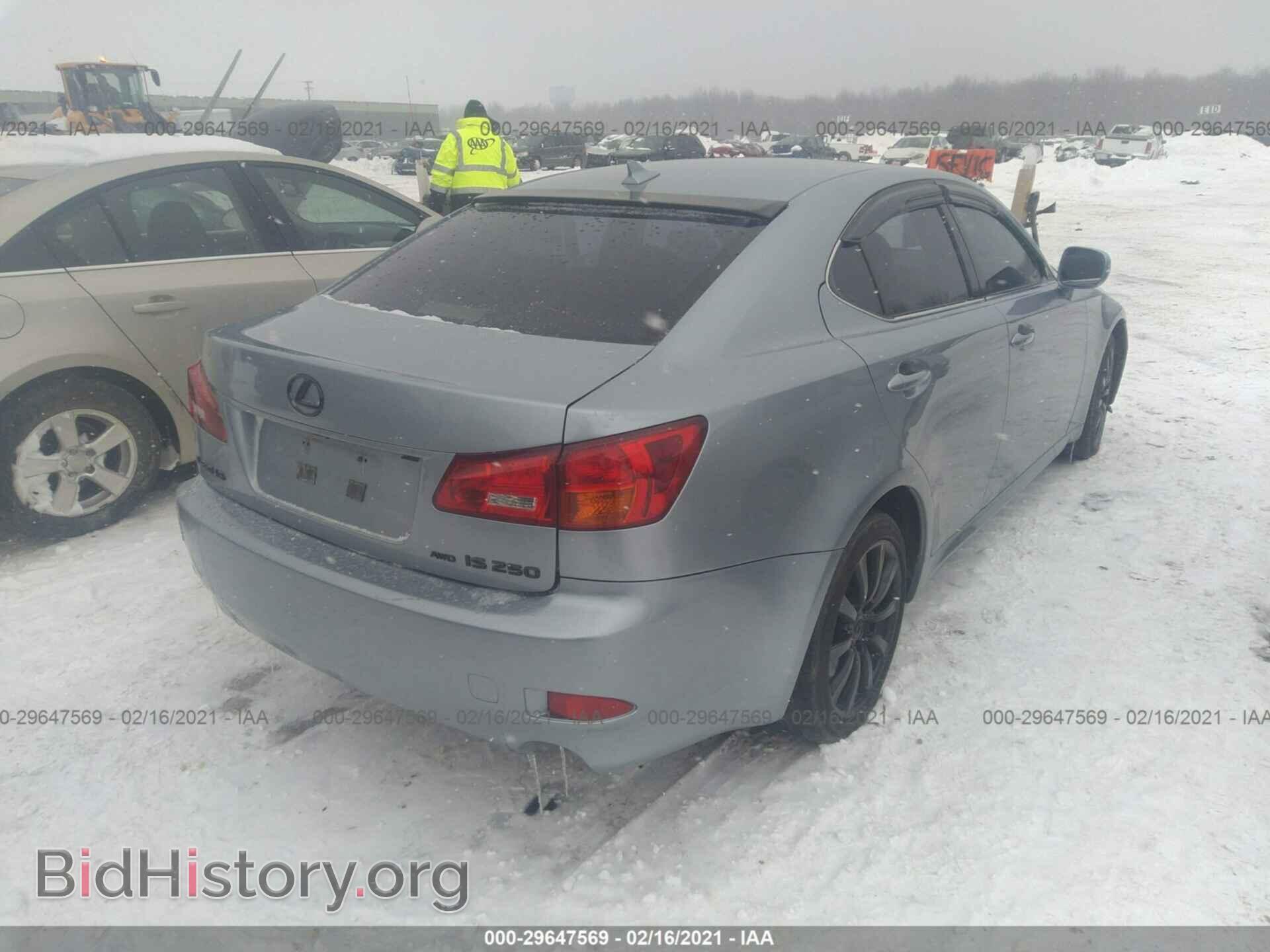 2007 LEXUS IS 250 - VIN: JTHCK262375012554 - Фото 4