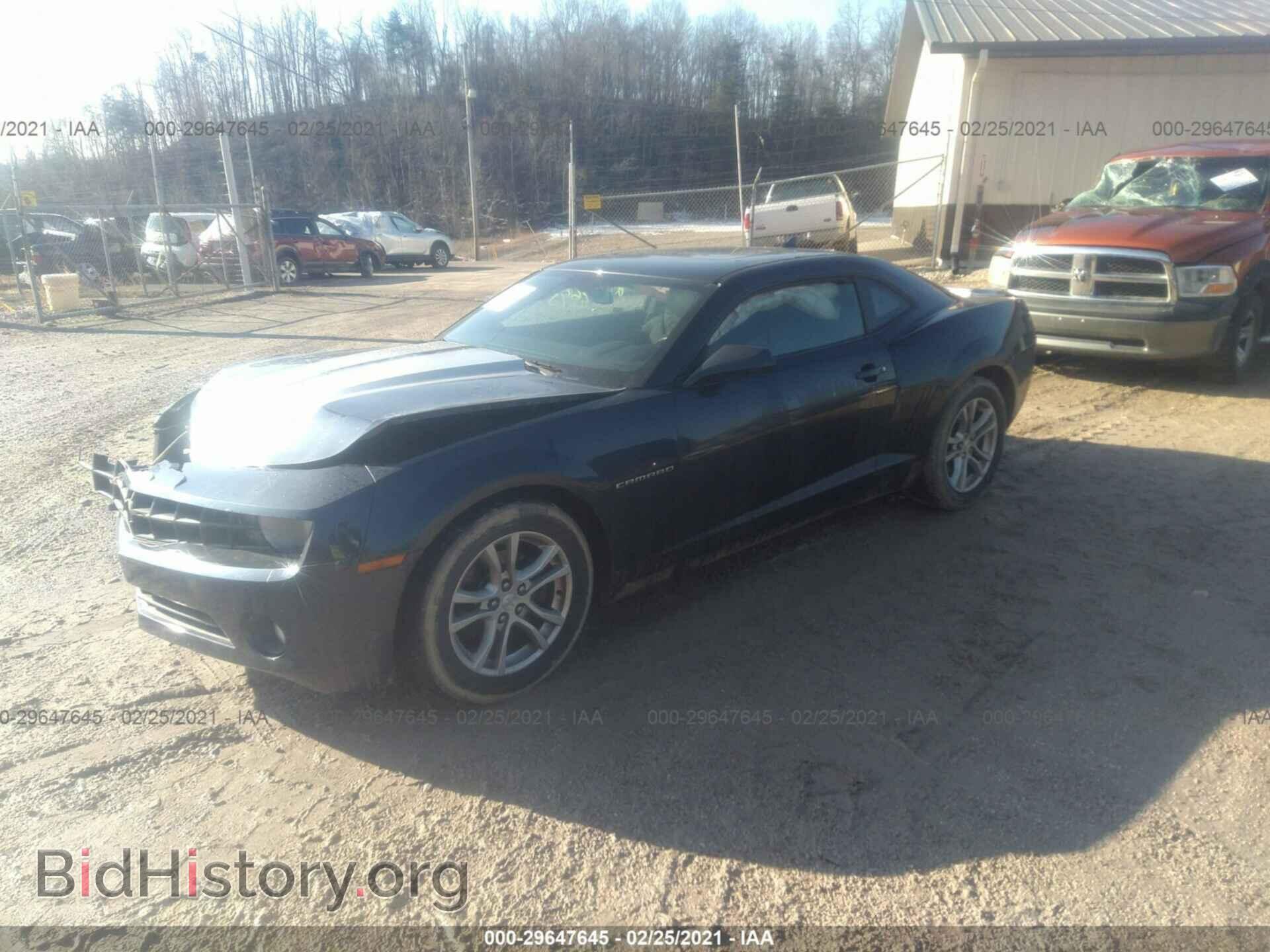2013 CHEVROLET CAMARO - VIN: 2G1FB1E32D9148667 - Фото 2