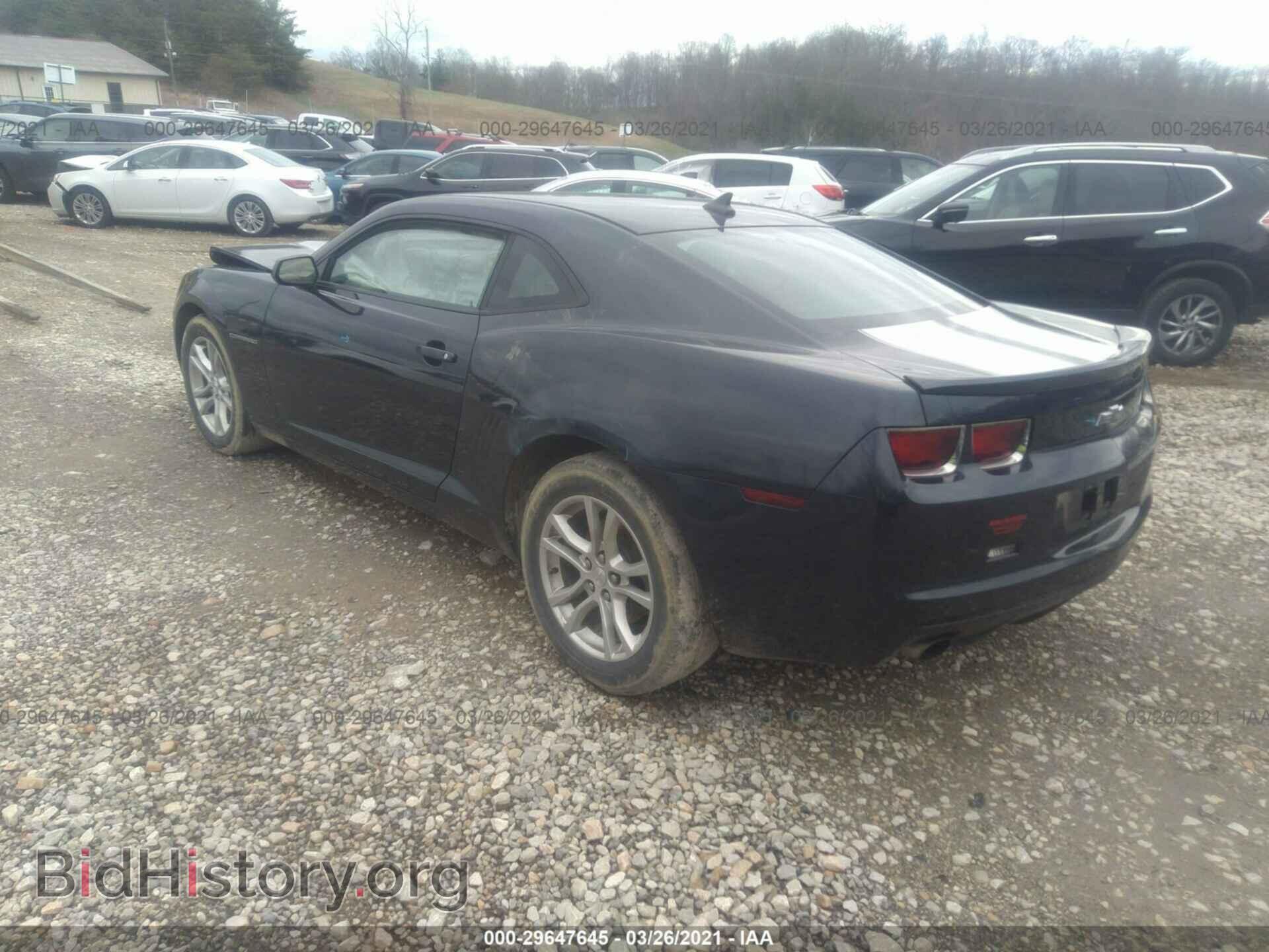 2013 CHEVROLET CAMARO - VIN: 2G1FB1E32D9148667 - Фото 3