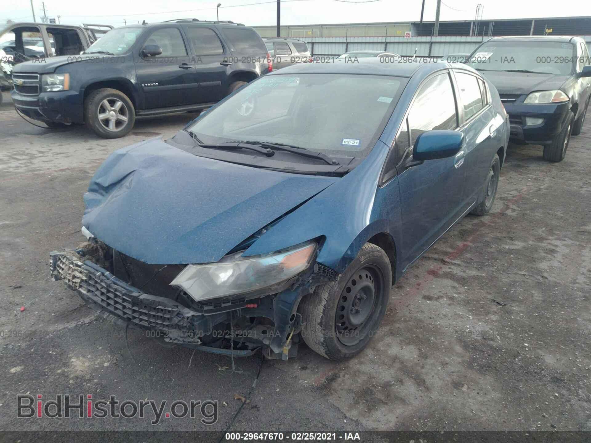 2011 HONDA INSIGHT - VIN: JHMZE2H59BS001092 - Фото 2
