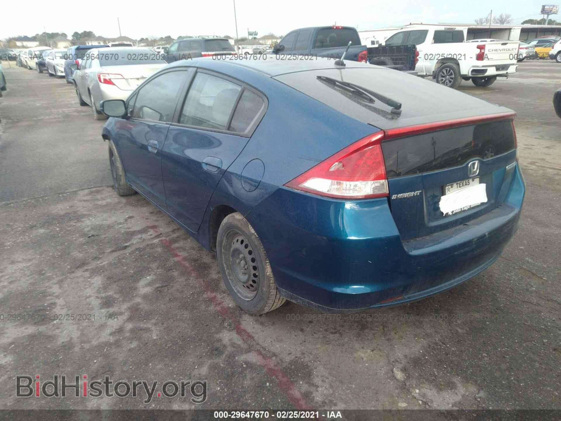 2011 HONDA INSIGHT - VIN: JHMZE2H59BS001092 - Фото 3
