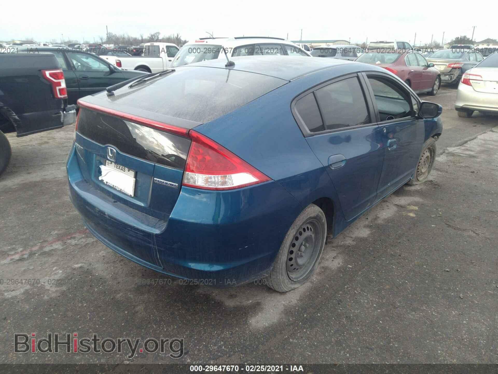 2011 HONDA INSIGHT - VIN: JHMZE2H59BS001092 - Фото 4