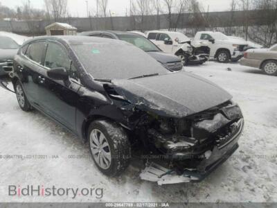 2019 Subaru IMPREZA, темно-синий — VIN 4S3GTAB64K3709349, IAAI
