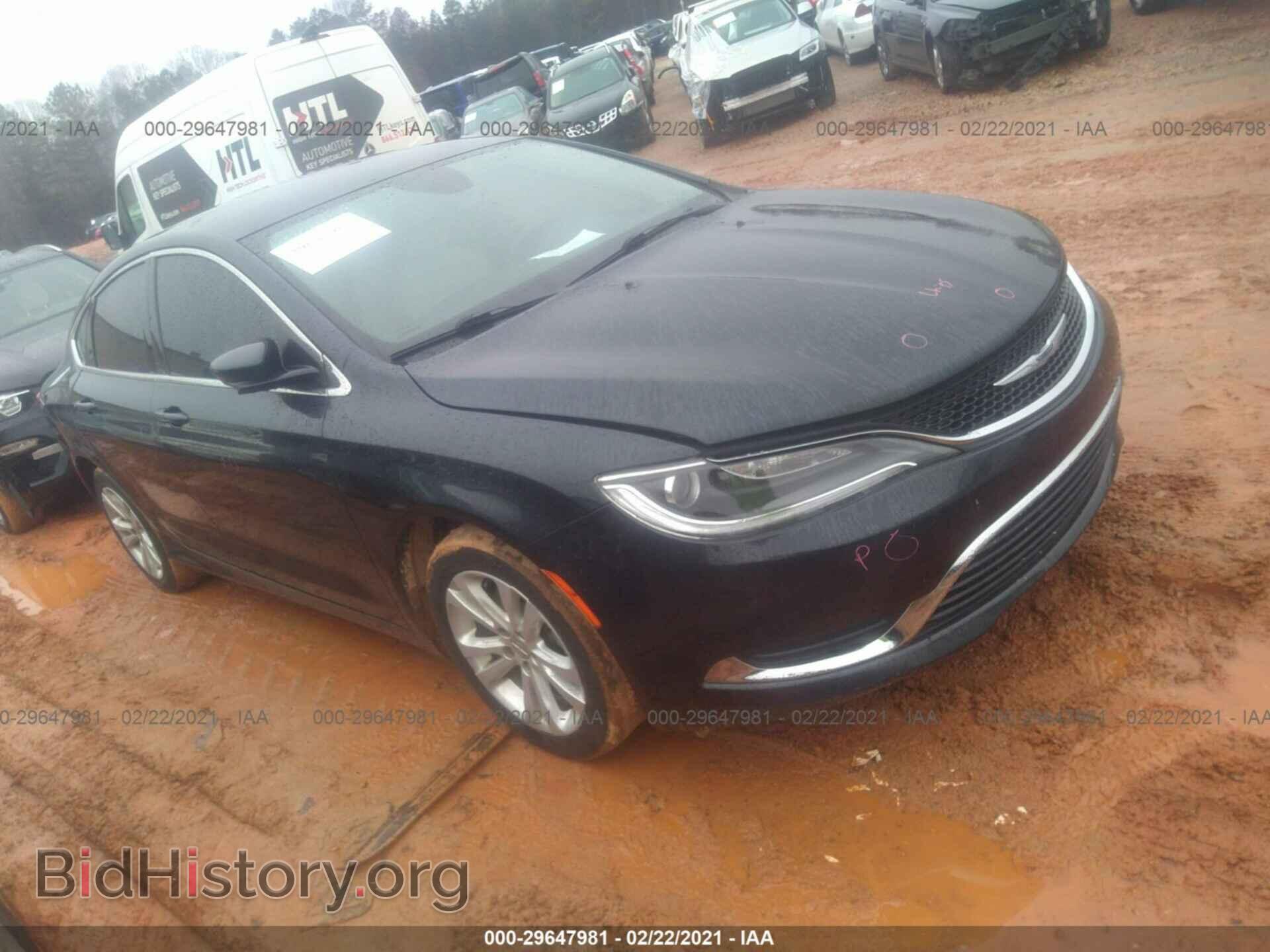 Photo 1C3CCCABXHN511546 - CHRYSLER 200 2017