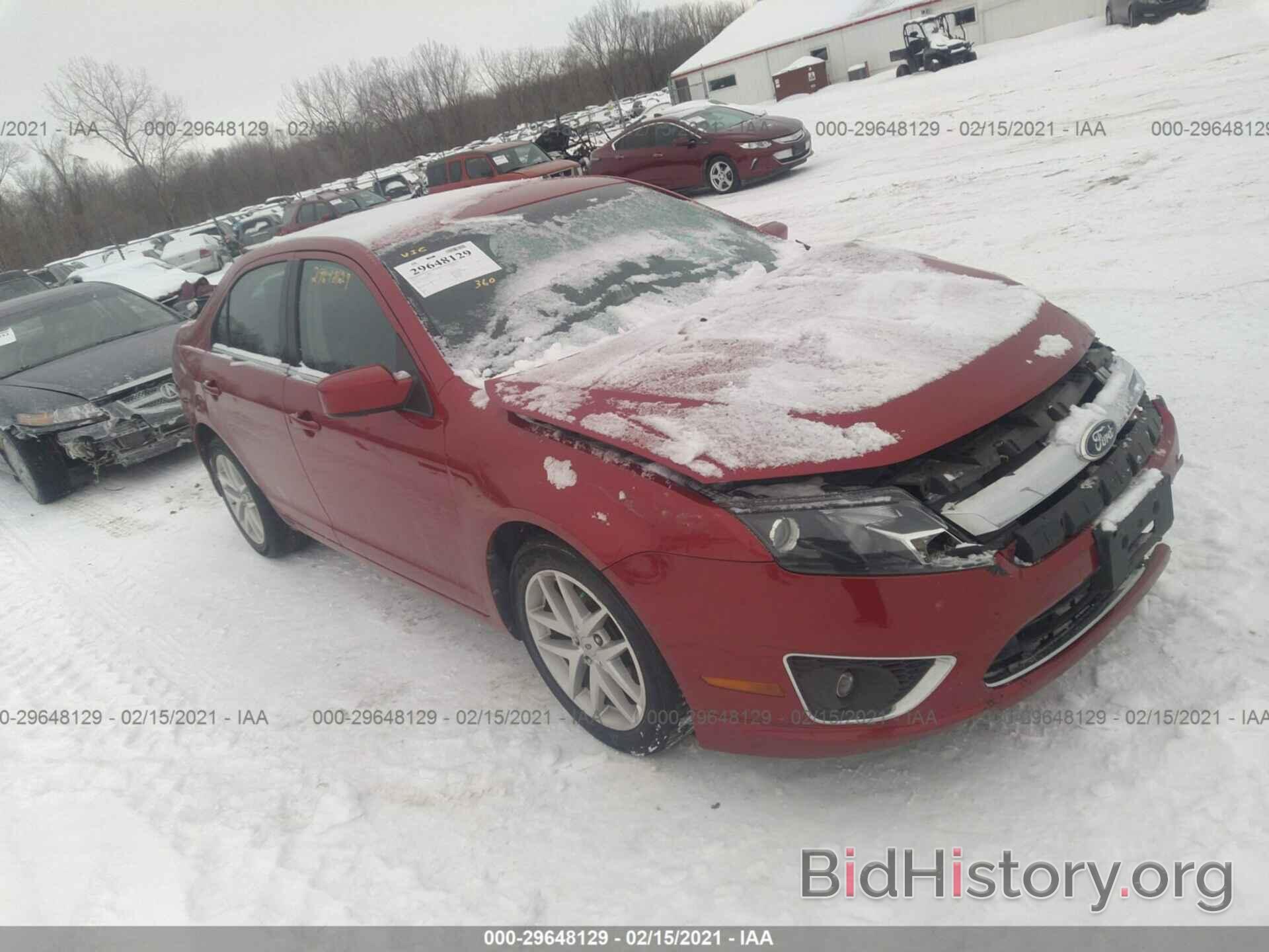 Photo 3FAHP0JG4CR170642 - FORD FUSION 2012