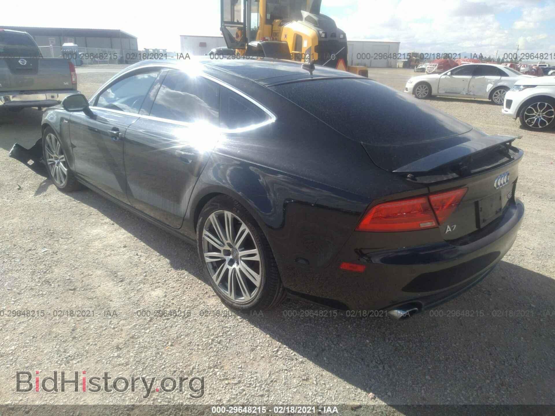 2012 AUDI A7 - VIN: WAUYGAFC8CN076284 - Фото 3