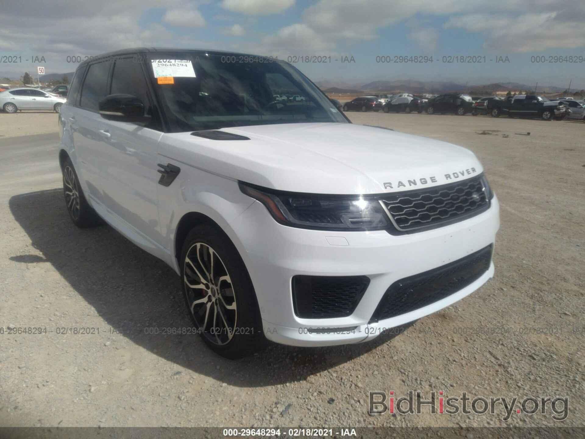 Photo SALWR2RE7JA184366 - LAND ROVER RANGE ROVER SPORT 2018