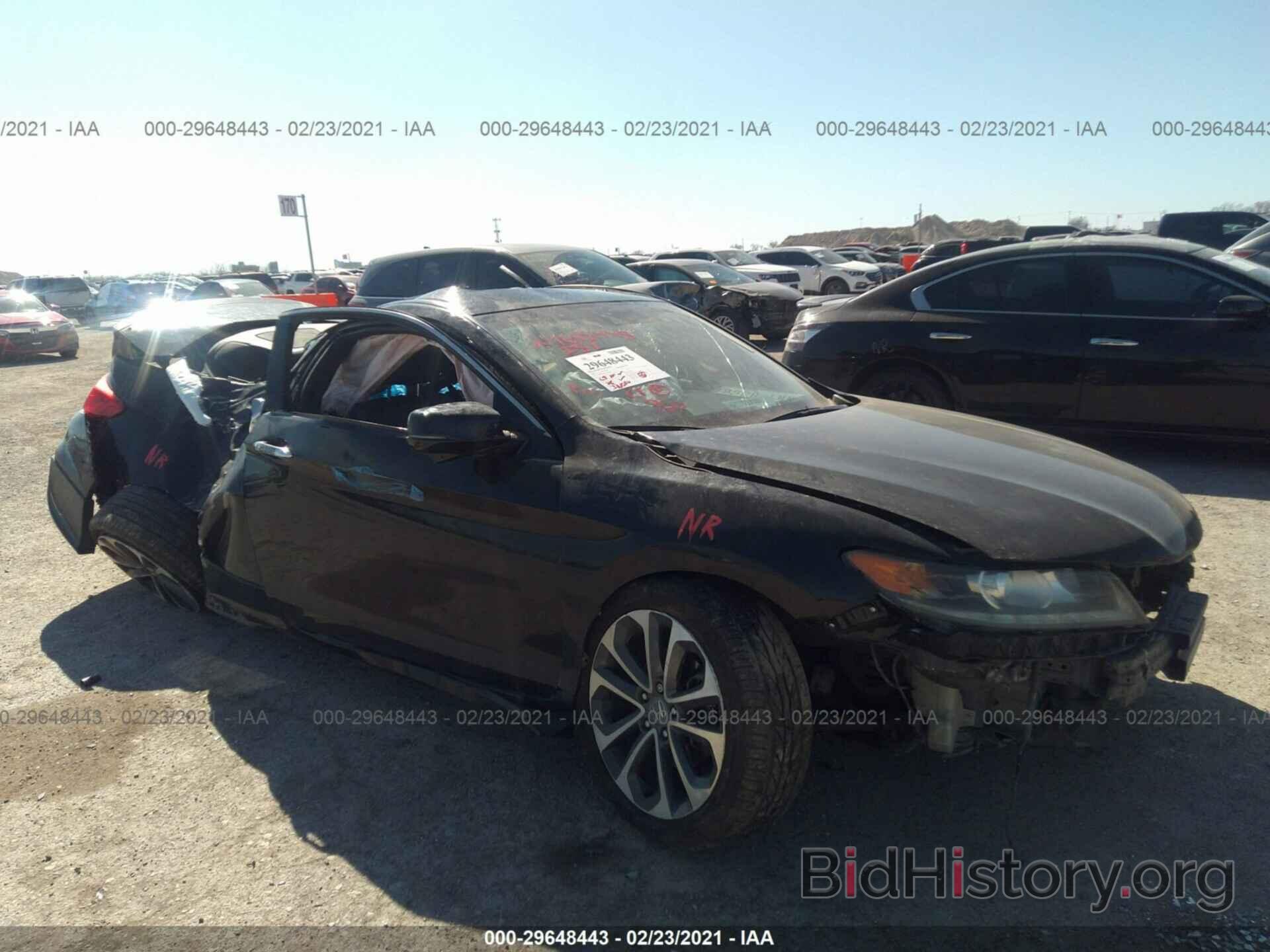 Photo 1HGCT2B82DA004345 - HONDA ACCORD CPE 2013