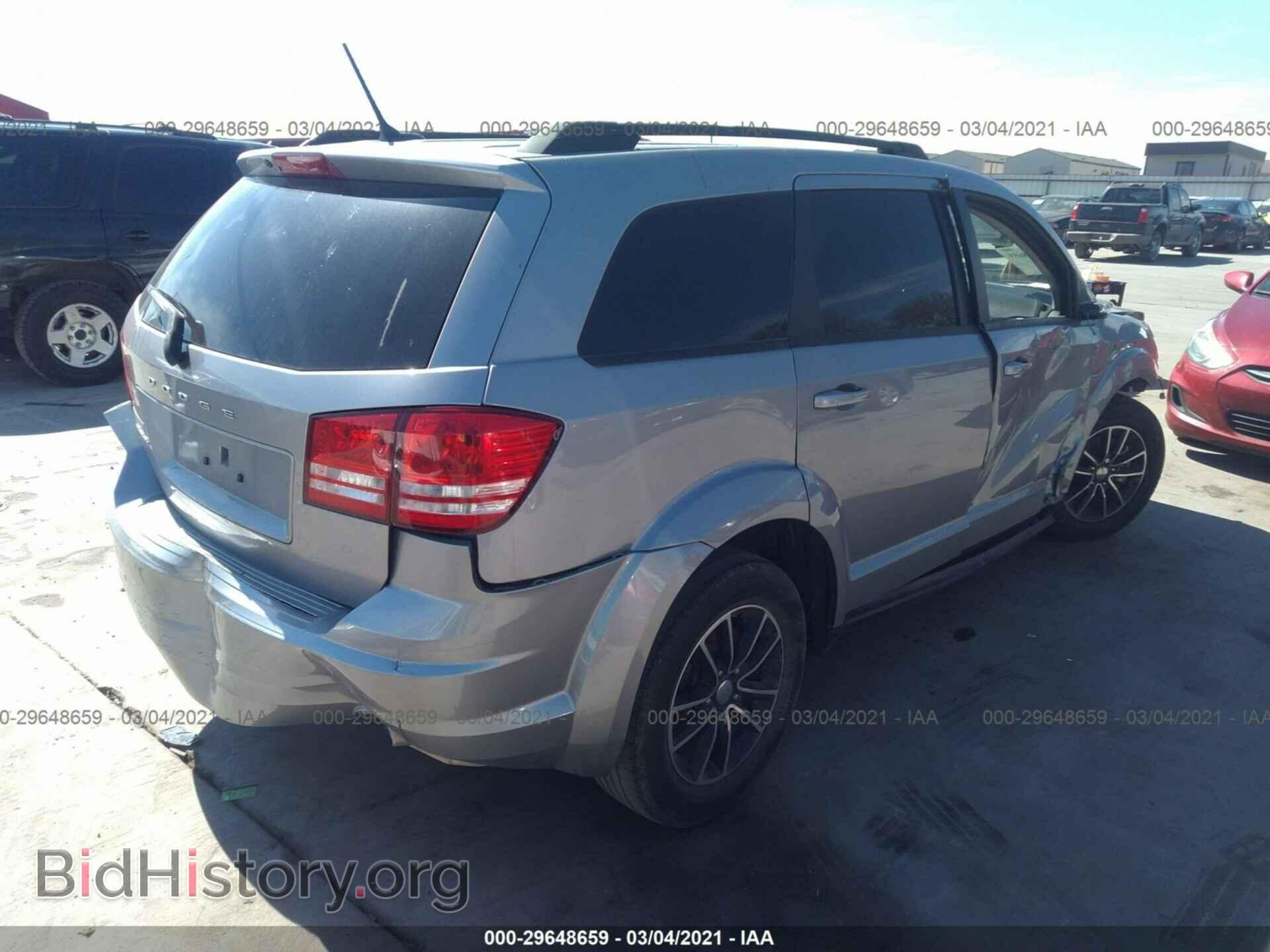 2017 DODGE JOURNEY - VIN: 3C4PDCAB8HT573859 - Фото 4