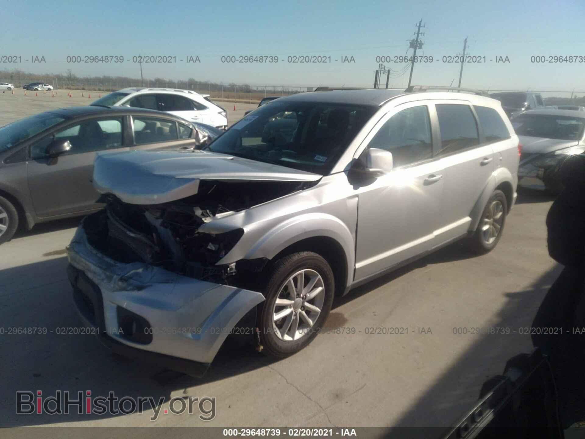 2014 DODGE JOURNEY - VIN: 3C4PDCBG9ET108206 - Фото 2