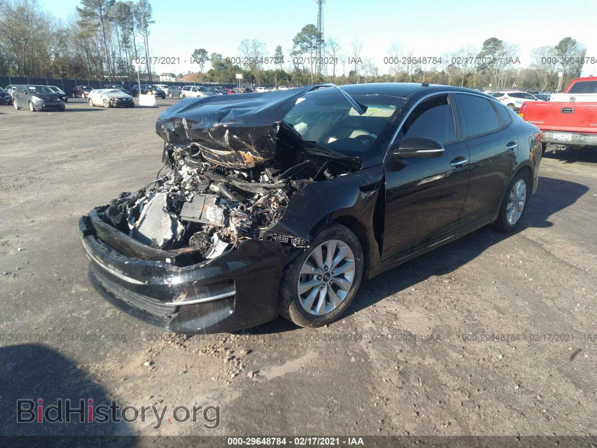 2018 KIA OPTIMA - VIN: 5XXGT4L37JG262889 - Фото 2