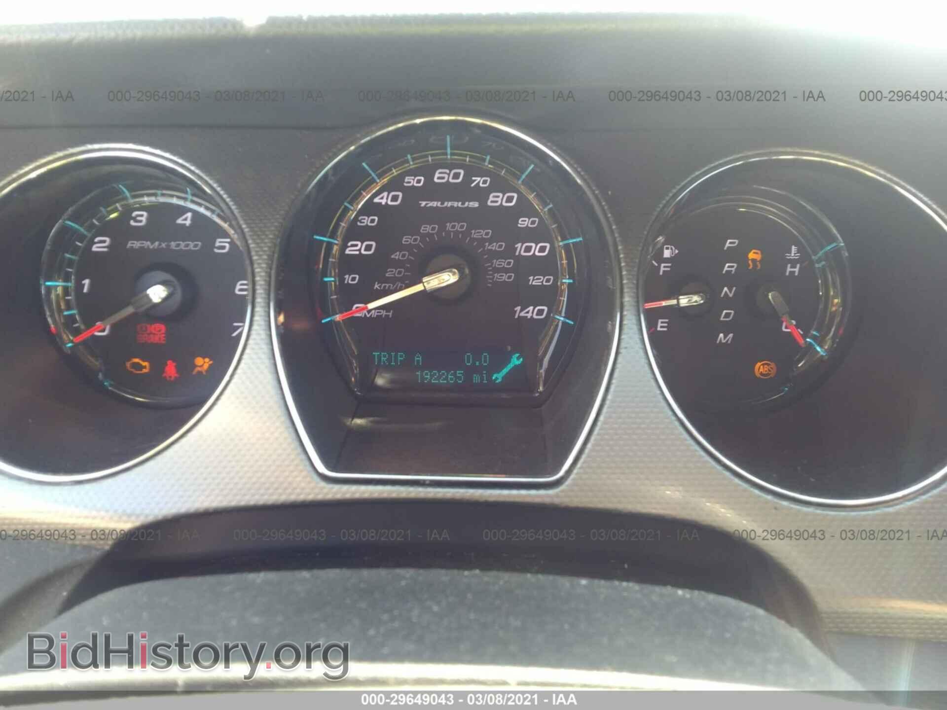 2011 FORD TAURUS - VIN: 1FAHP2EW2BG111088 - Фото 7