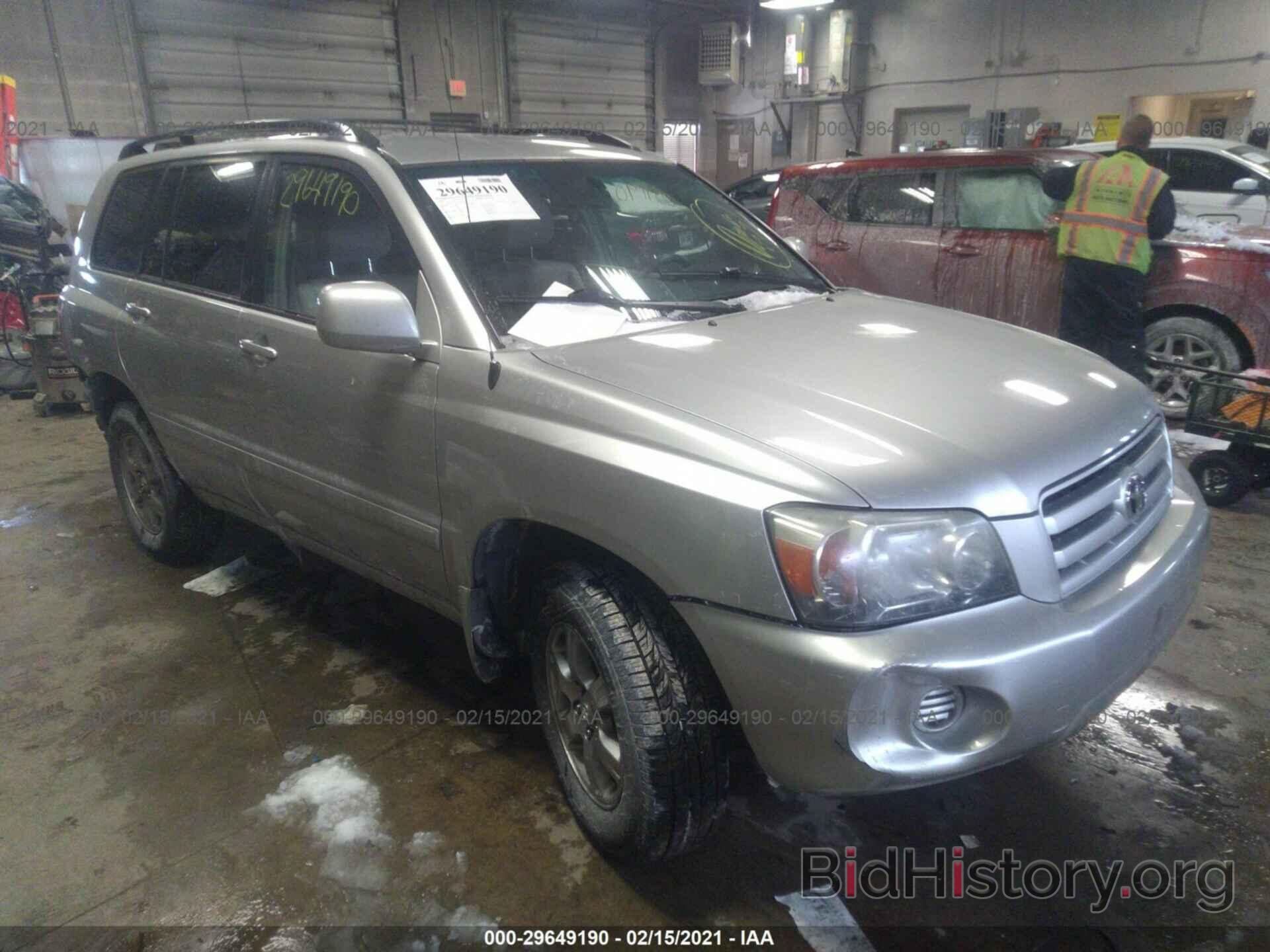 Photo JTEEP21A160154676 - TOYOTA HIGHLANDER 2006