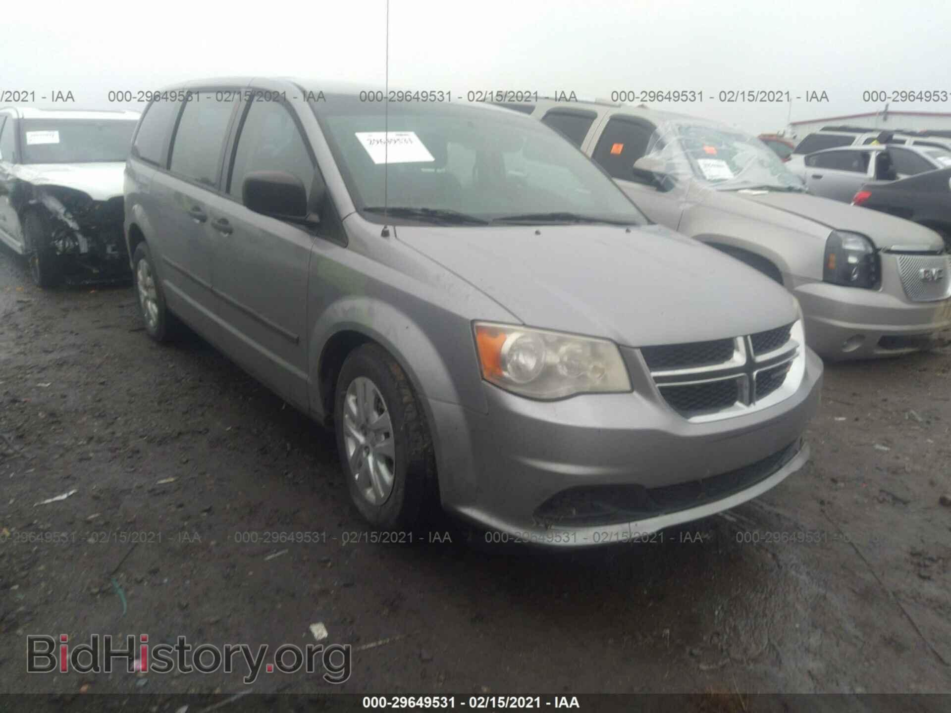 Photo 2C4RDGBG3ER249193 - DODGE GRAND CARAVAN 2014
