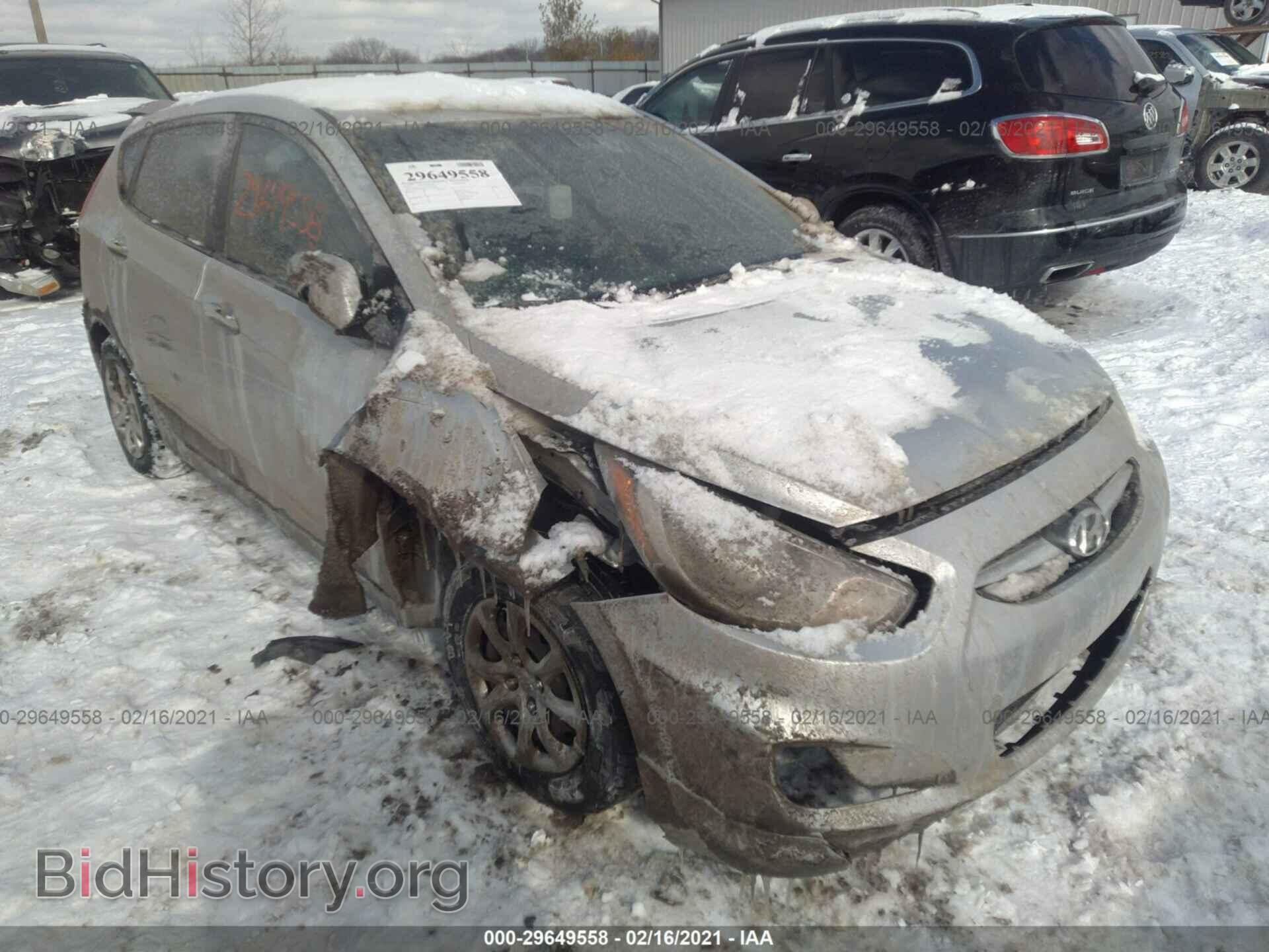 2013 HYUNDAI ACCENT - VIN: KMHCT5AE2DU078706 - Фото 6