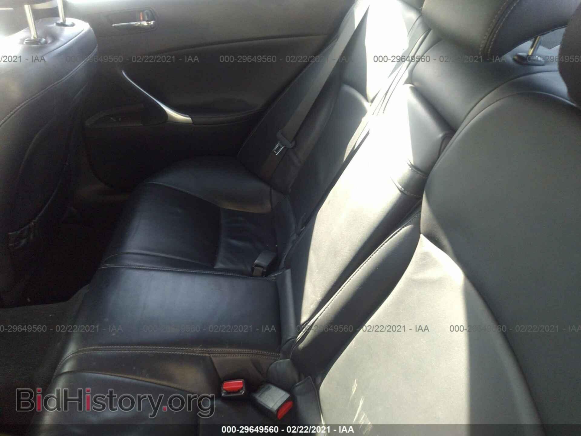 2009 LEXUS IS 250 - VIN: JTHBK262392091952 - Фото 8