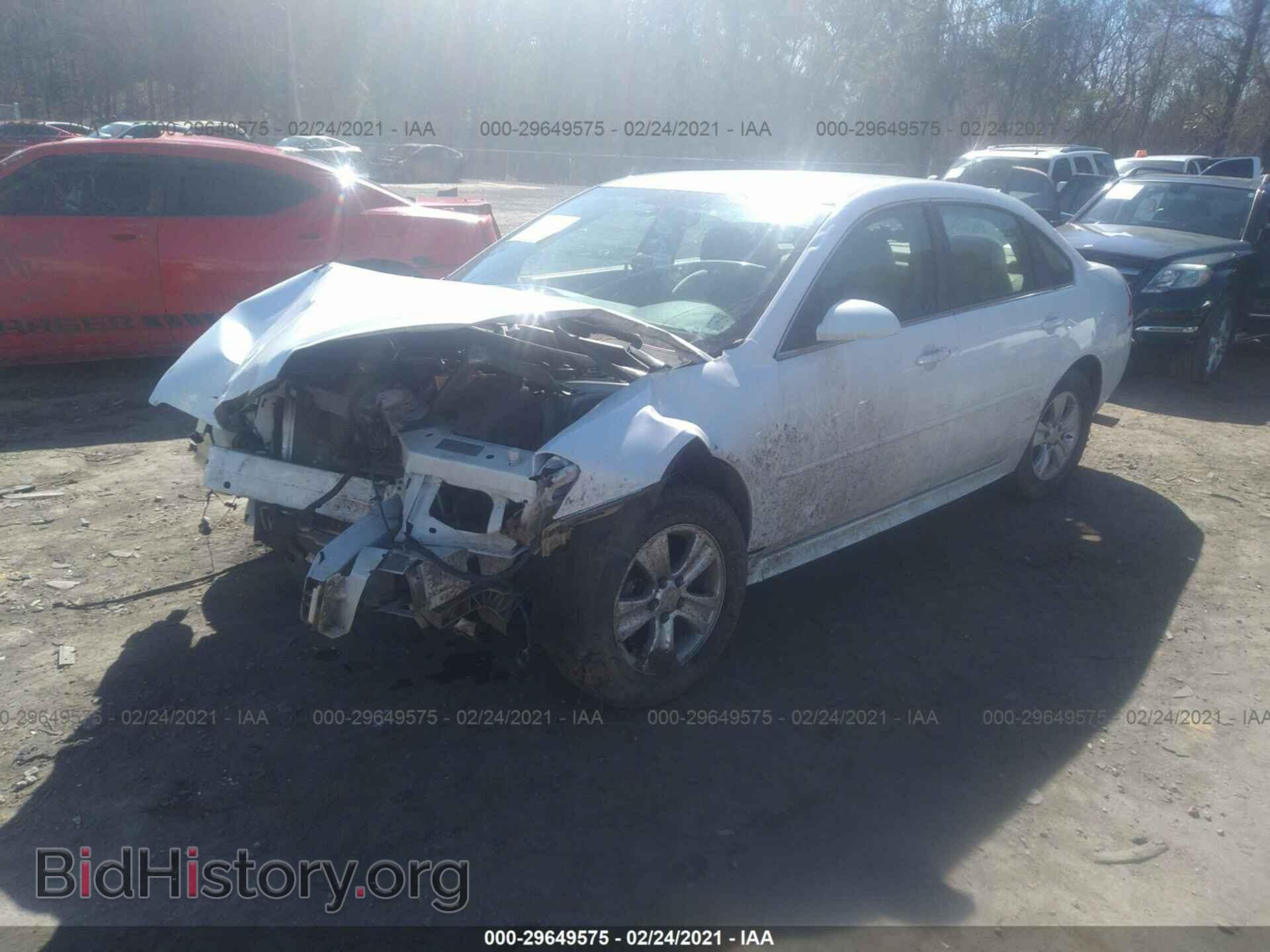 2012 CHEVROLET IMPALA - VIN: 2G1WF5E33C1270107 - Фото 2