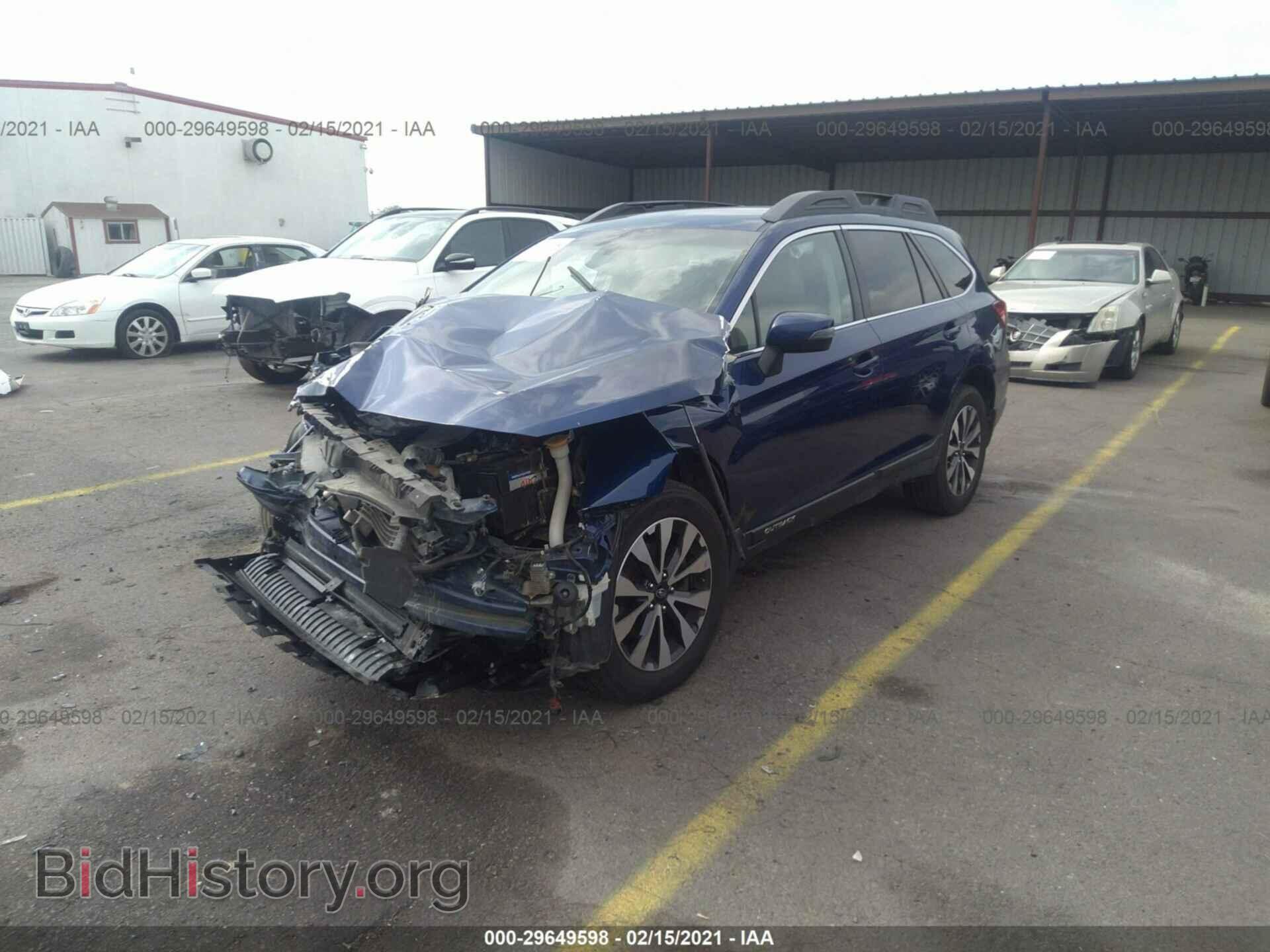 2015 SUBARU OUTBACK - VIN: 4S4BSAJC4F3245856 - Фото 2