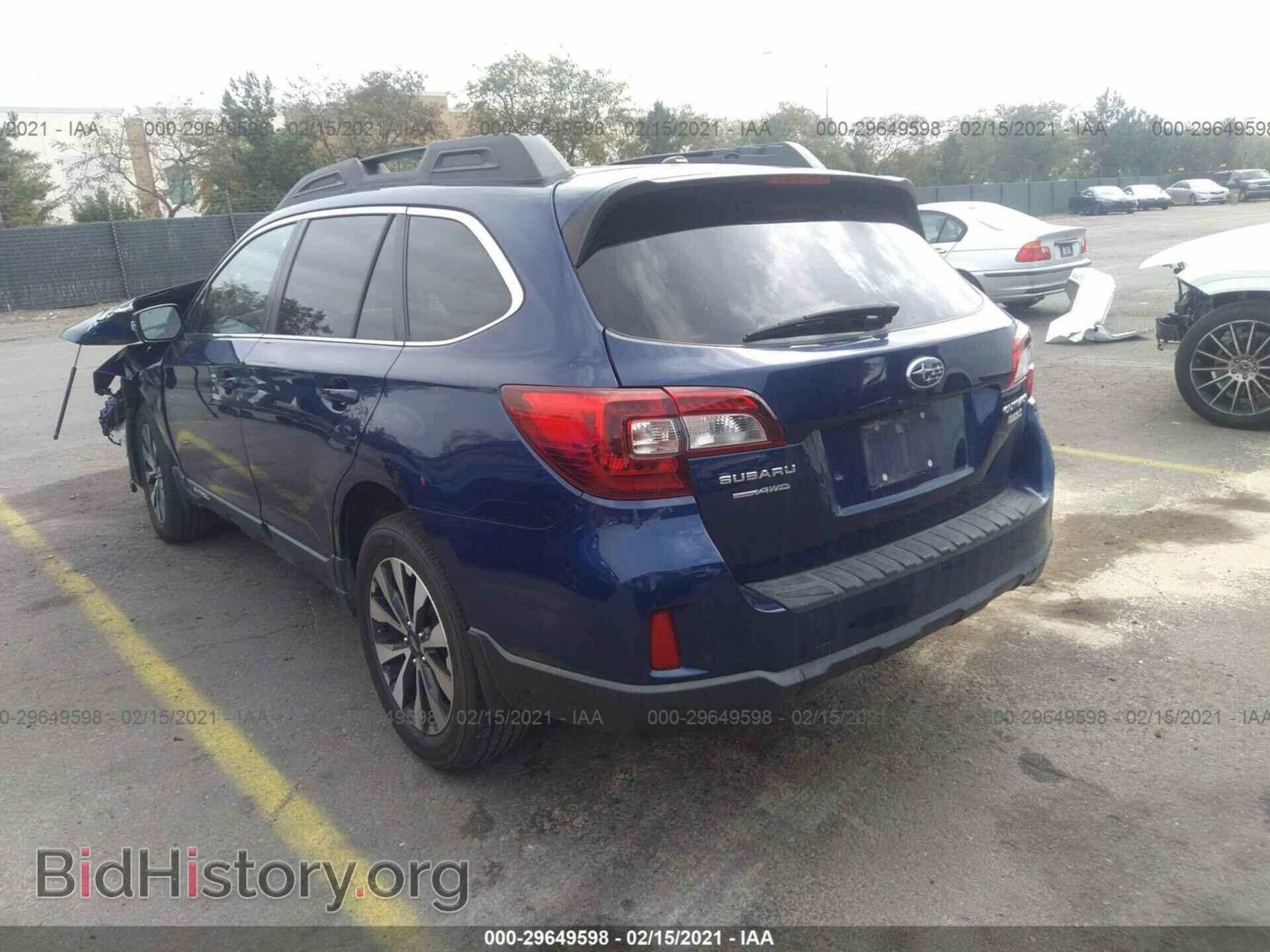 2015 SUBARU OUTBACK - VIN: 4S4BSAJC4F3245856 - Фото 3