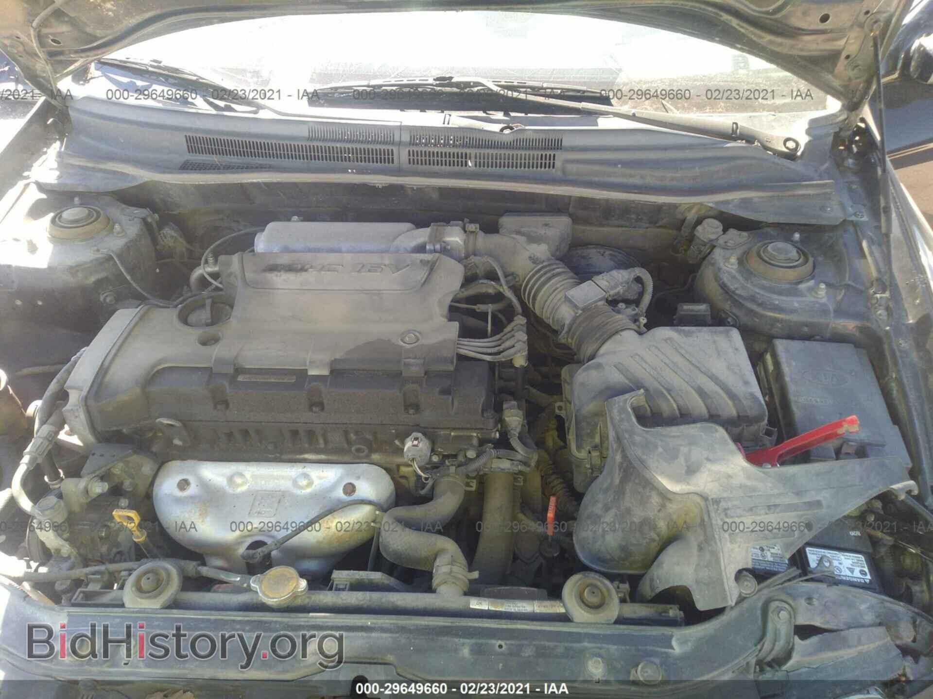 2007 KIA SPECTRA - VIN: KNAFE121175453450 - Фото 10