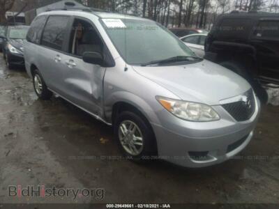 2006 Mazda MPV LX-SV, silver — VIN JM3LW28A760556956, IAAI