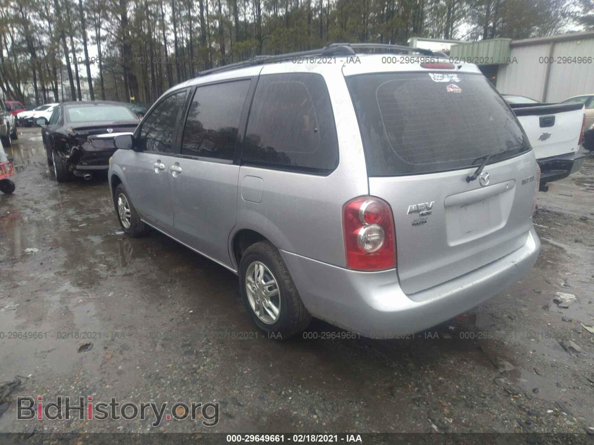 2006 MAZDA MPV - VIN: JM3LW28A760556956 - Фото 3