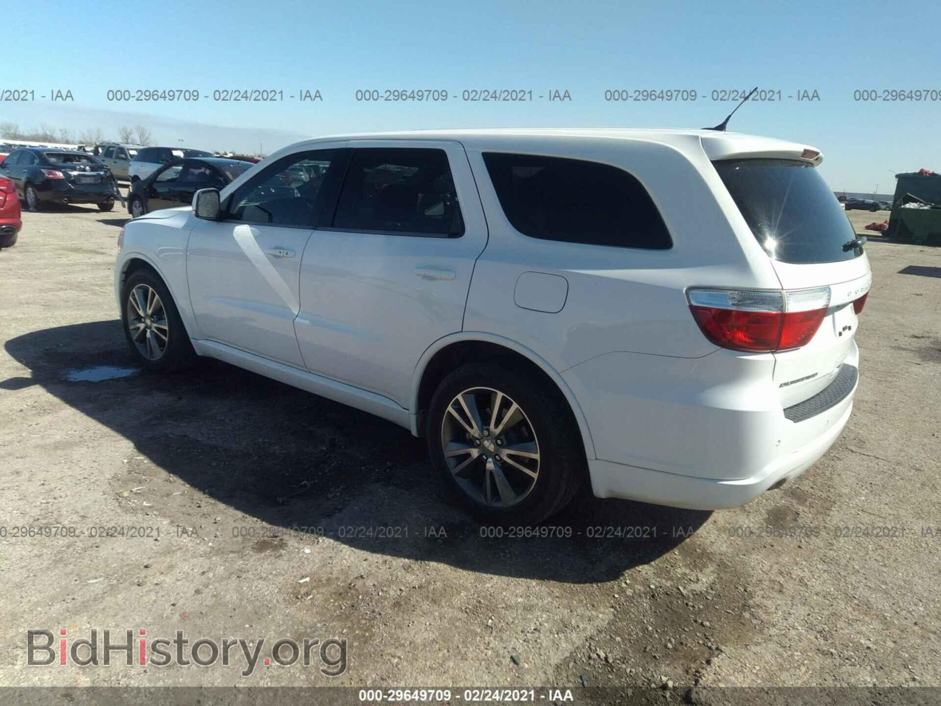 2013 DODGE DURANGO - VIN: 1C4SDHCT9DC673245 - Фото 3