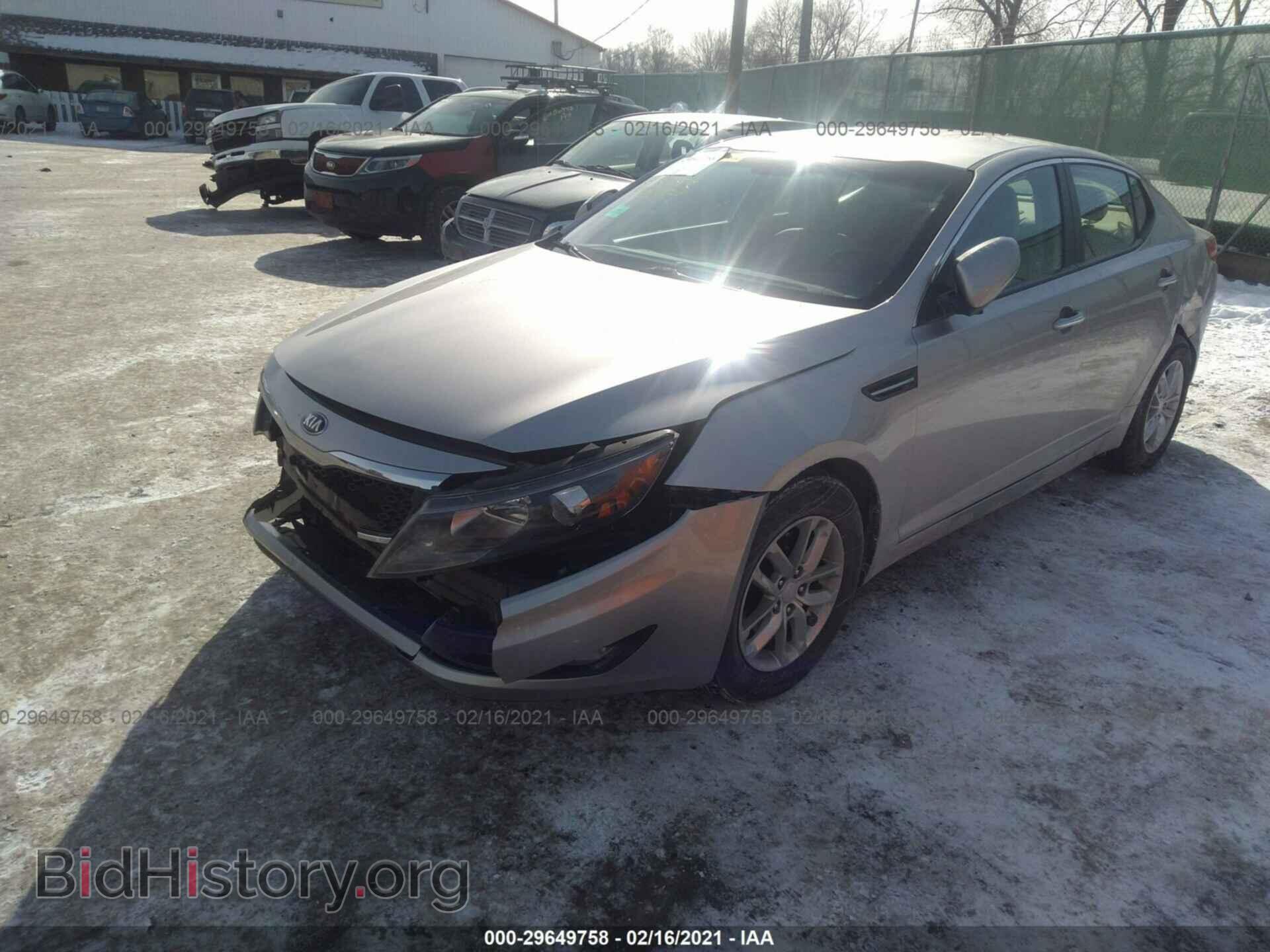 2013 KIA OPTIMA - VIN: KNAGM4A78D5364498 - Photo 2