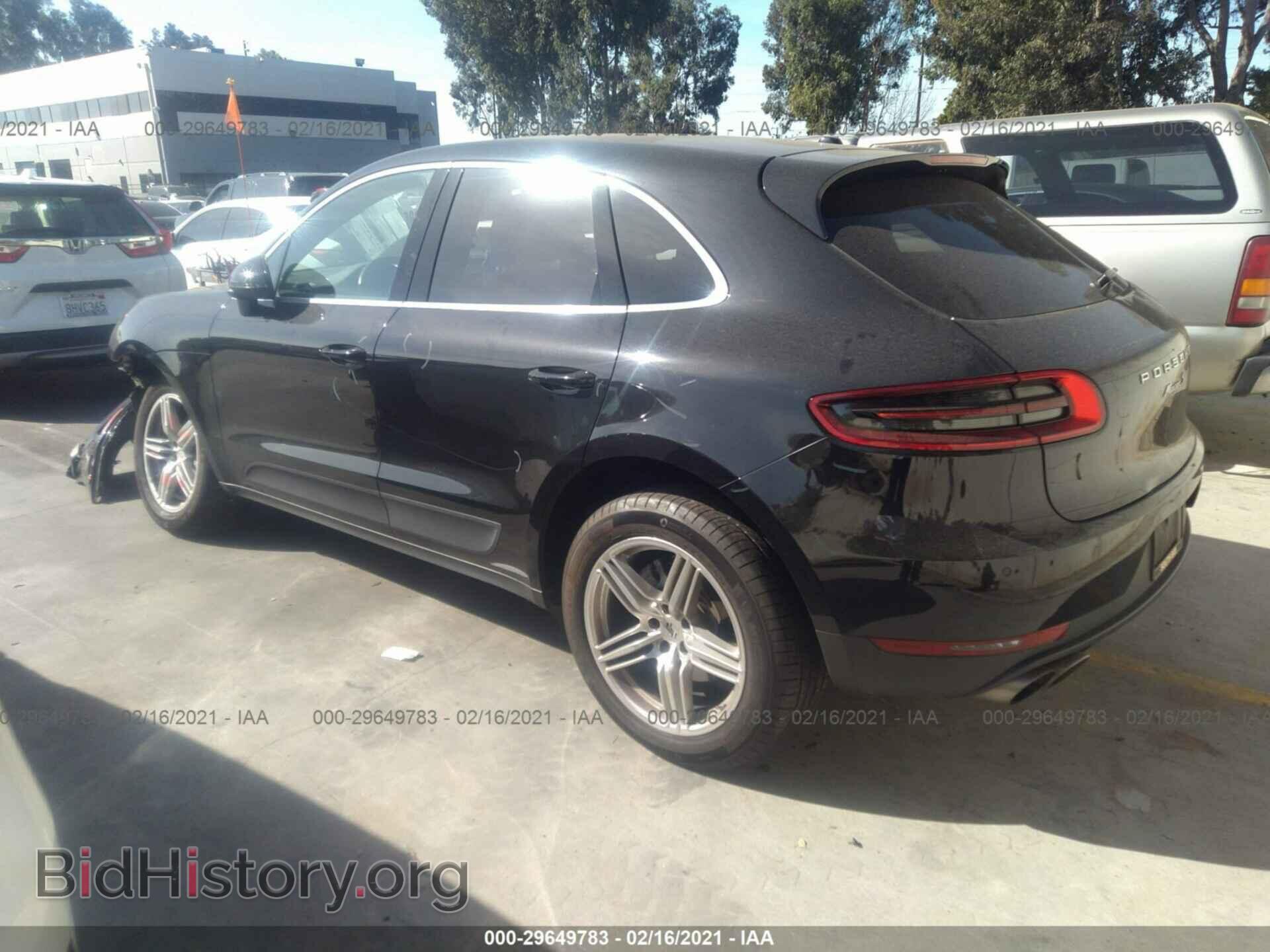 2016 PORSCHE MACAN - VIN: WP1AB2A57GLB45919 - Фото 3