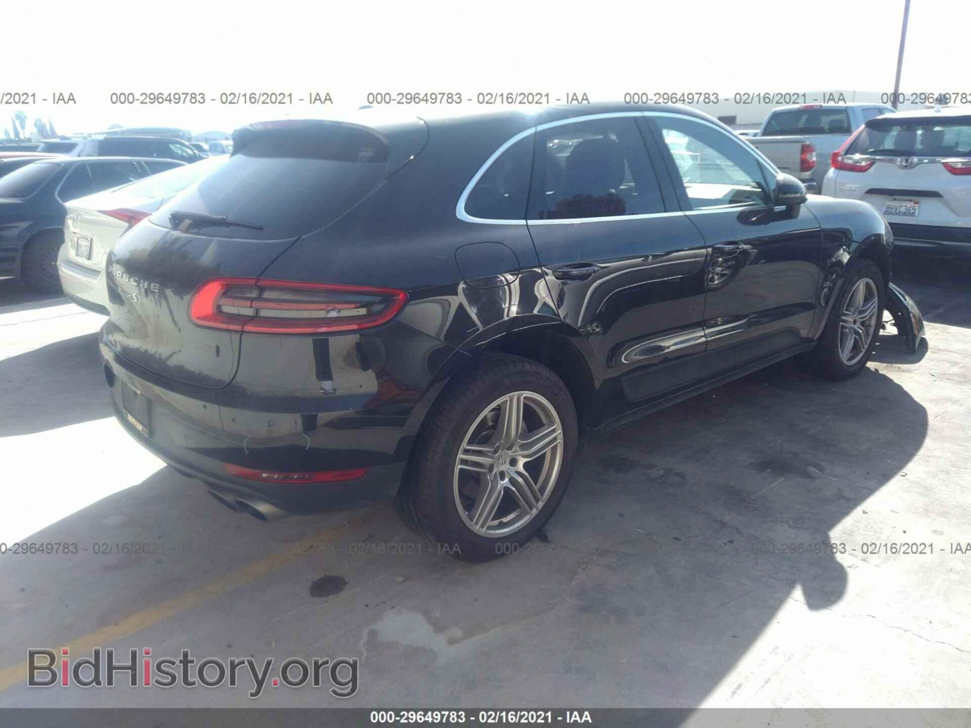 2016 PORSCHE MACAN - VIN: WP1AB2A57GLB45919 - Фото 4