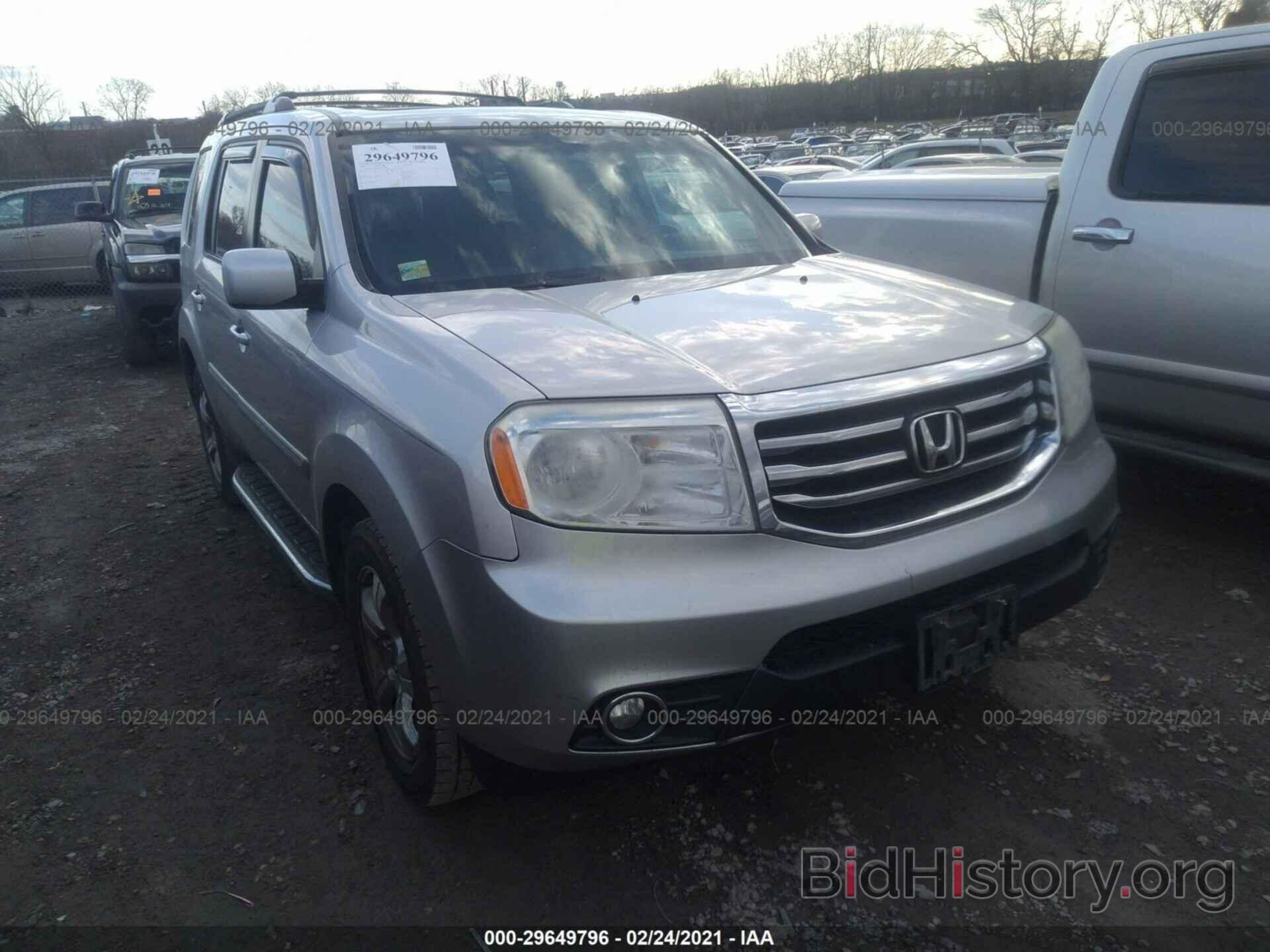 Photo 5FNYF3H60DB025466 - HONDA PILOT 2013