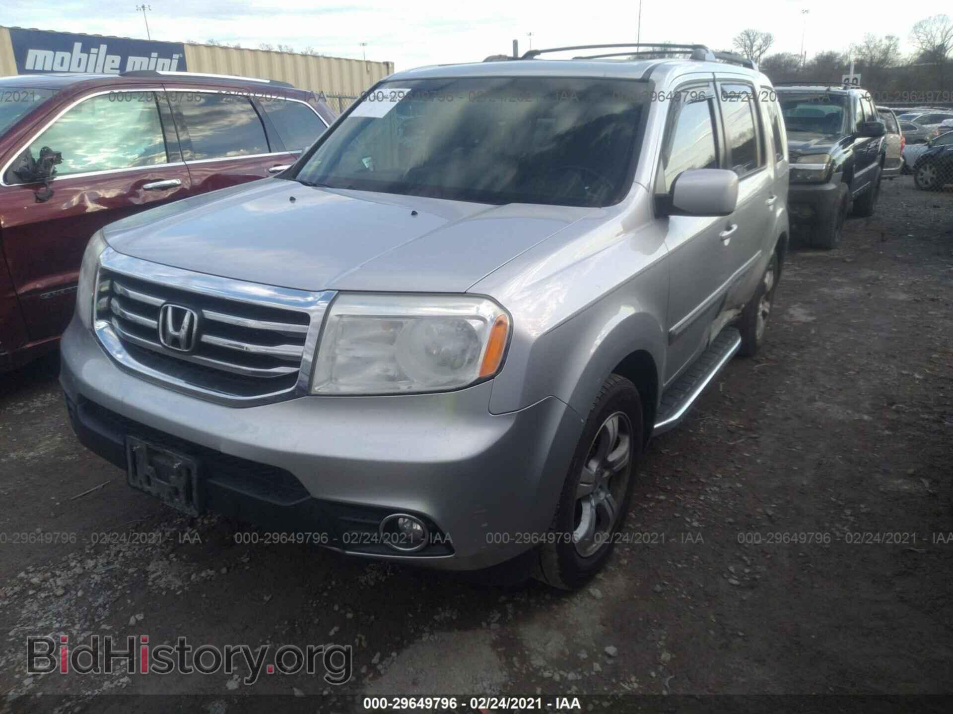 2013 HONDA PILOT - VIN: 5FNYF3H60DB025466 - Photo 2