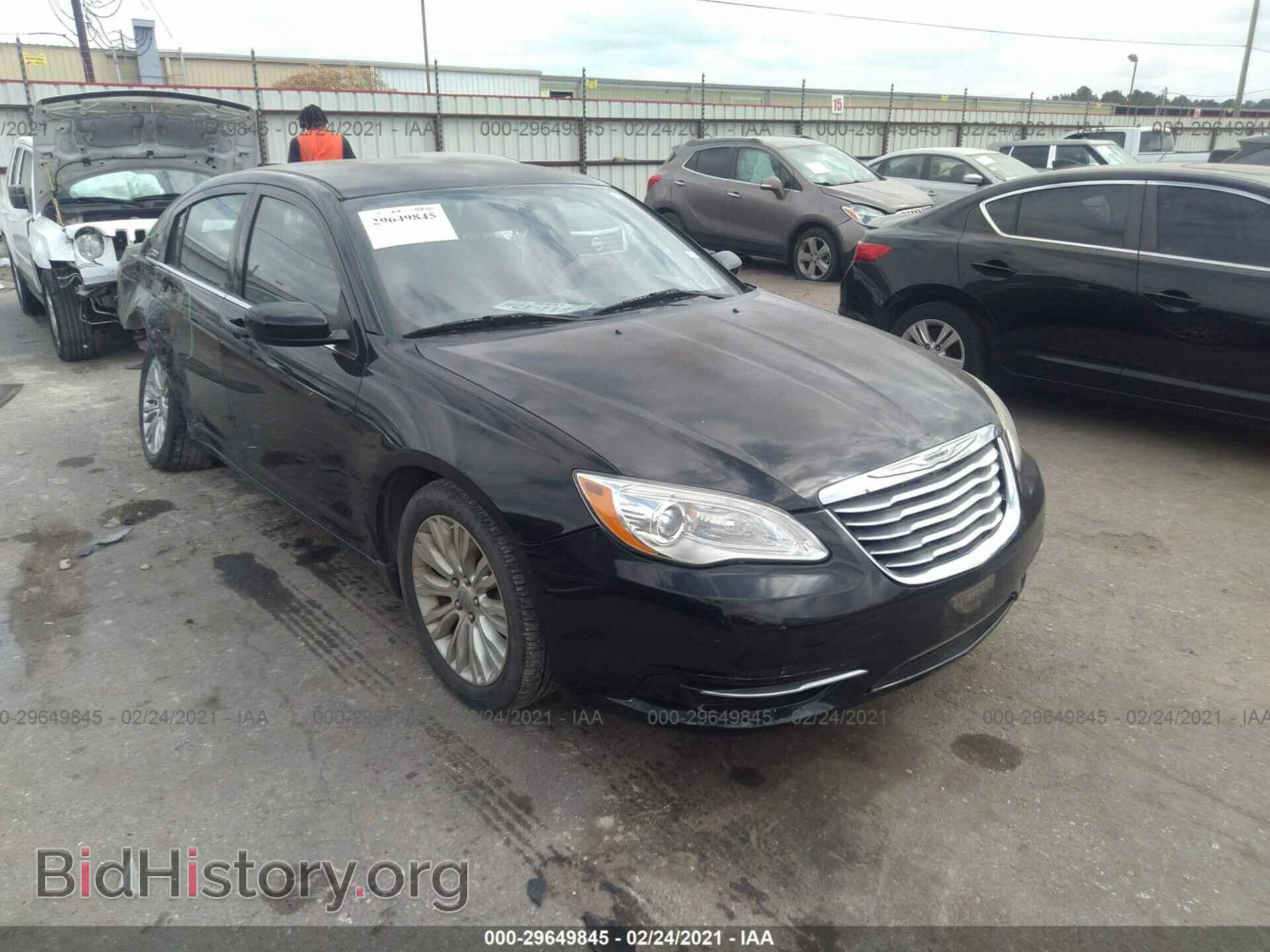 Фотография 1C3CCBAB9CN256553 - CHRYSLER 200 2012