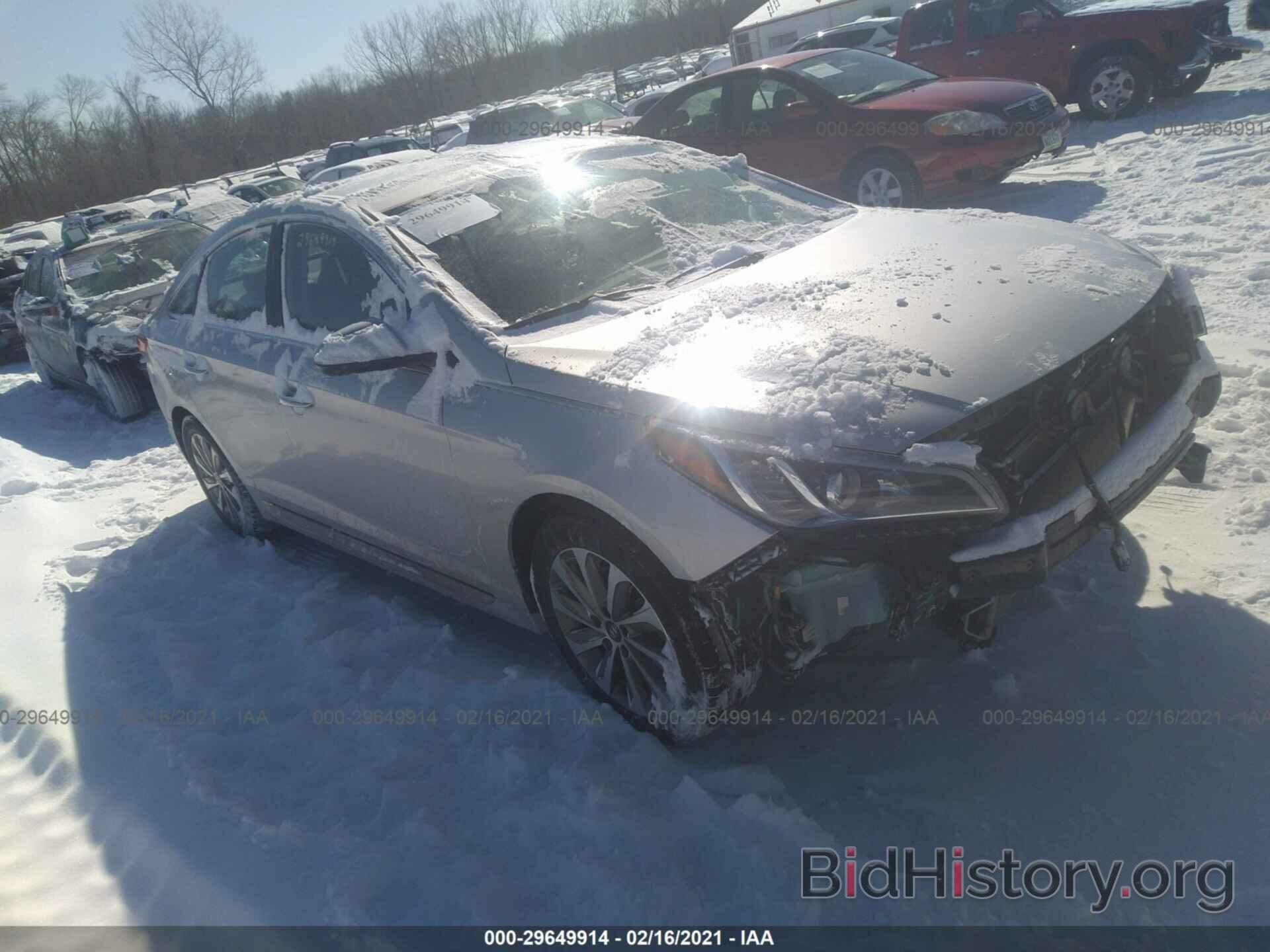 Photo 5NPE34AF1FH222517 - HYUNDAI SONATA 2015