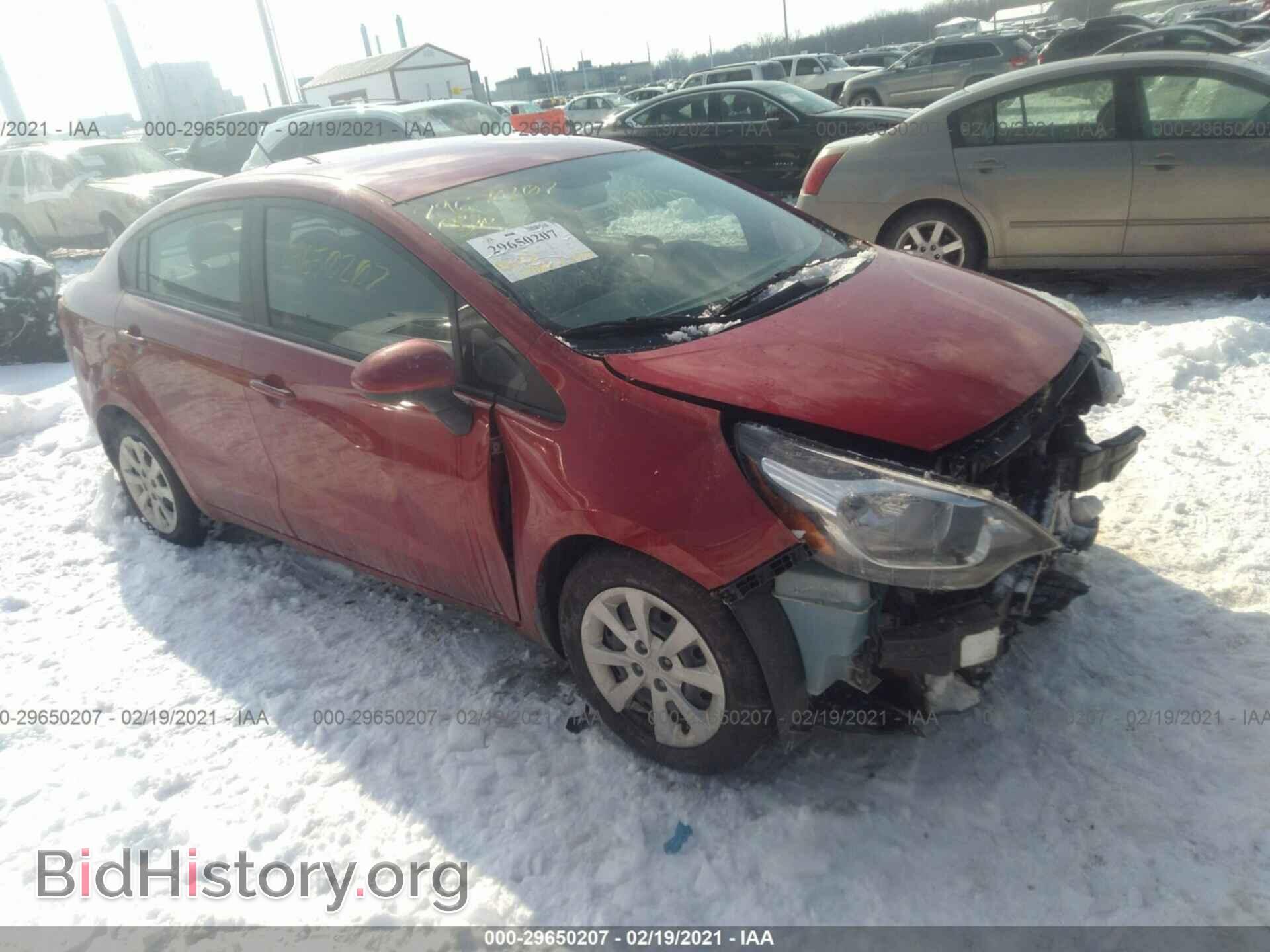 Фотография KNADM4A38F6457051 - KIA RIO 2015